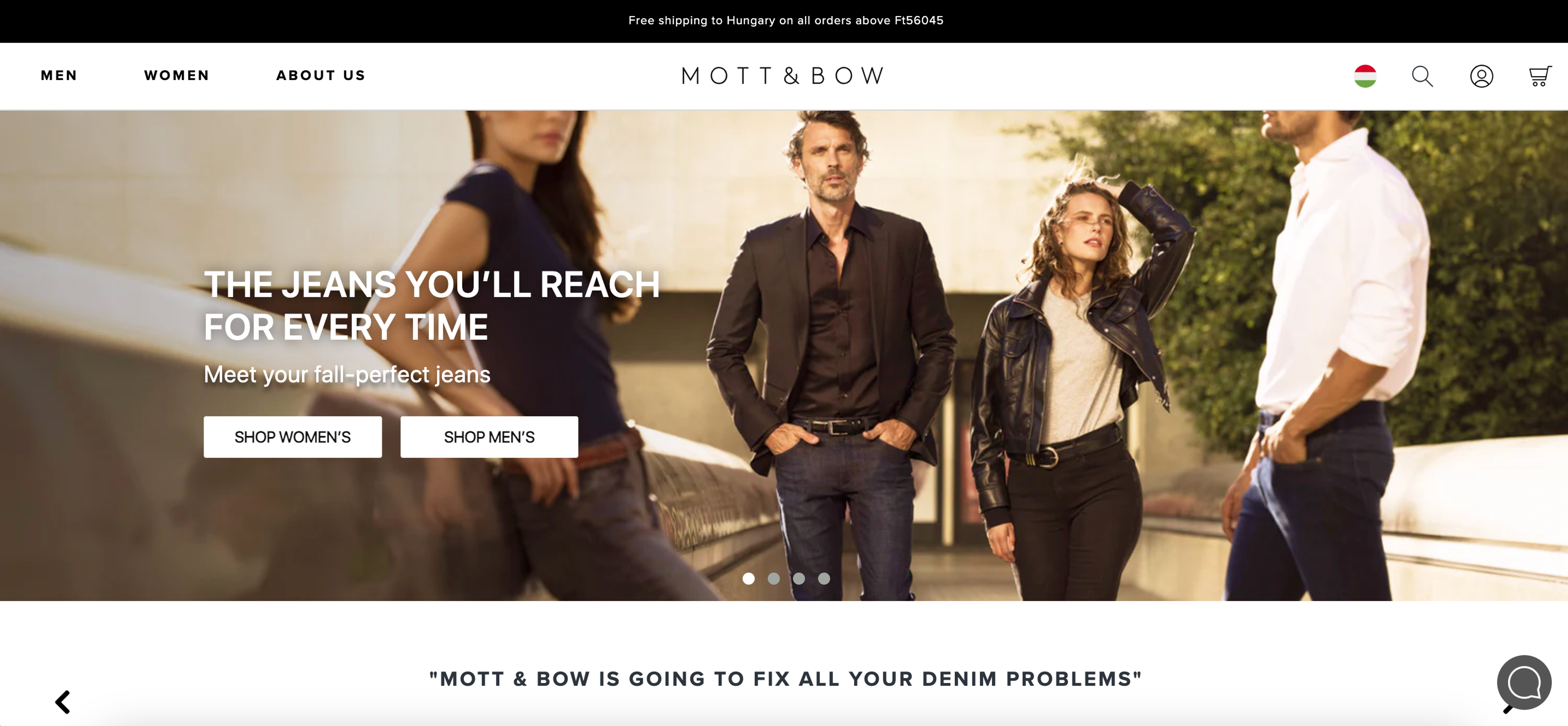 Mott &amp; Bow Shopify store