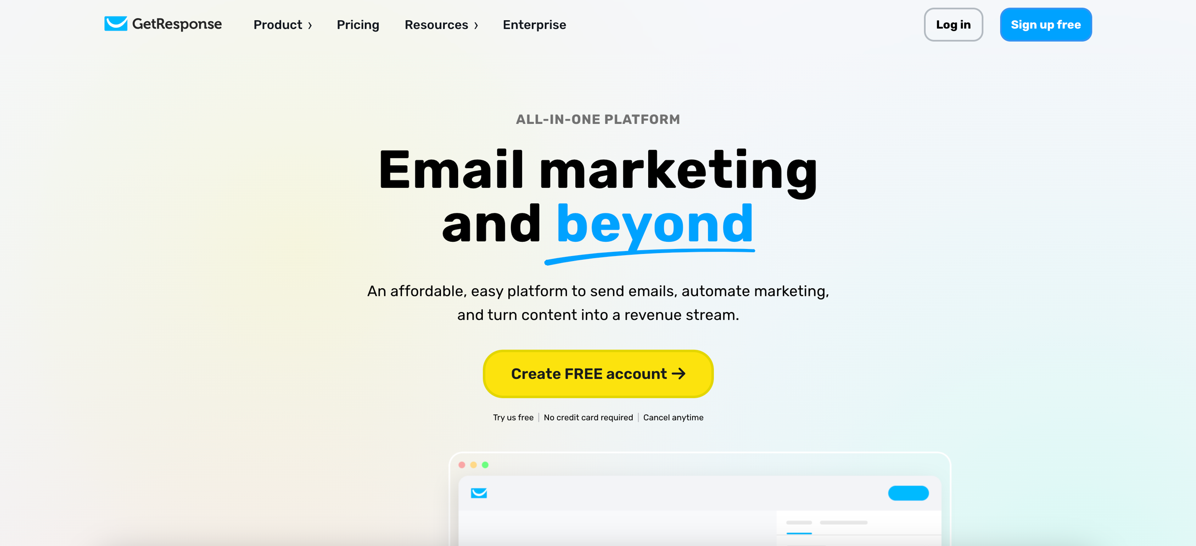 GetResponse email marketing software