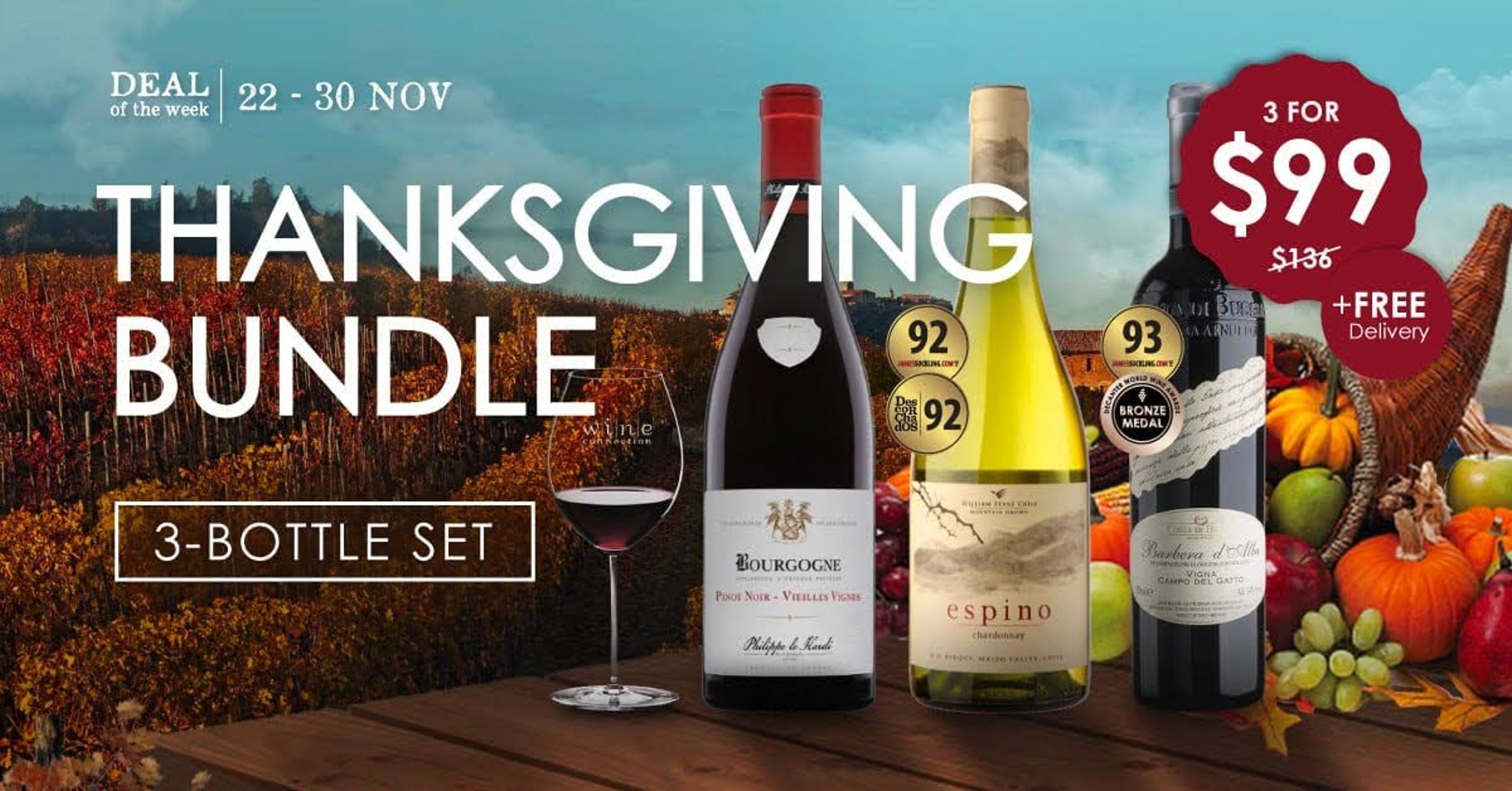 One of the best thanksgiving marketing ideas is bundle.