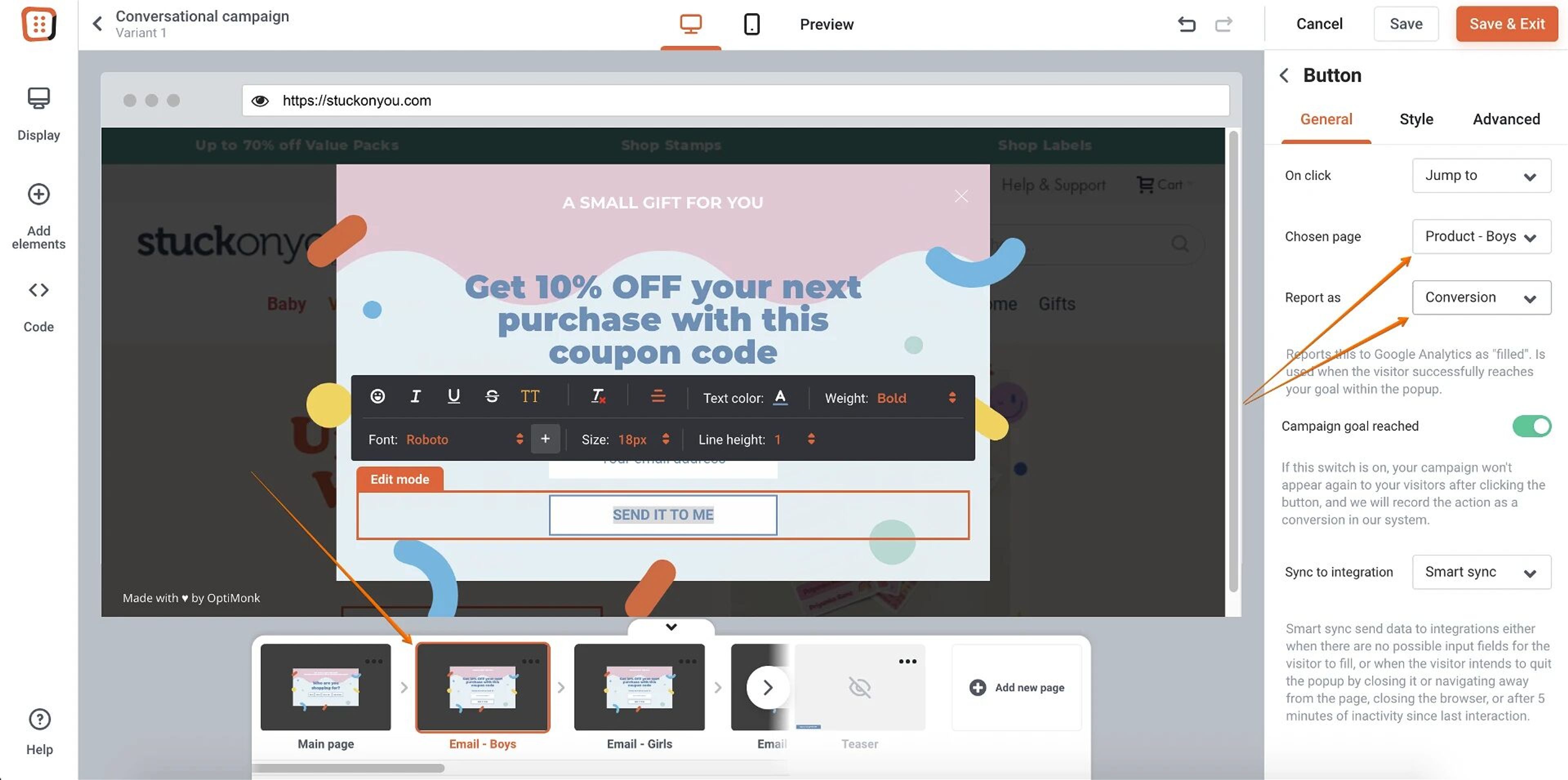 Ask for their contact details