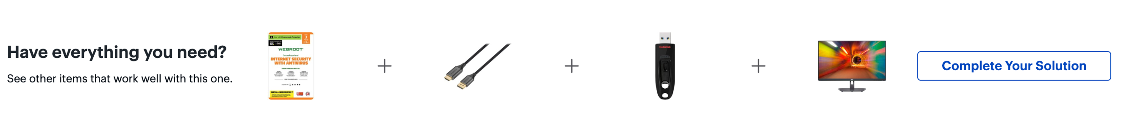 Best Buy product recommendations