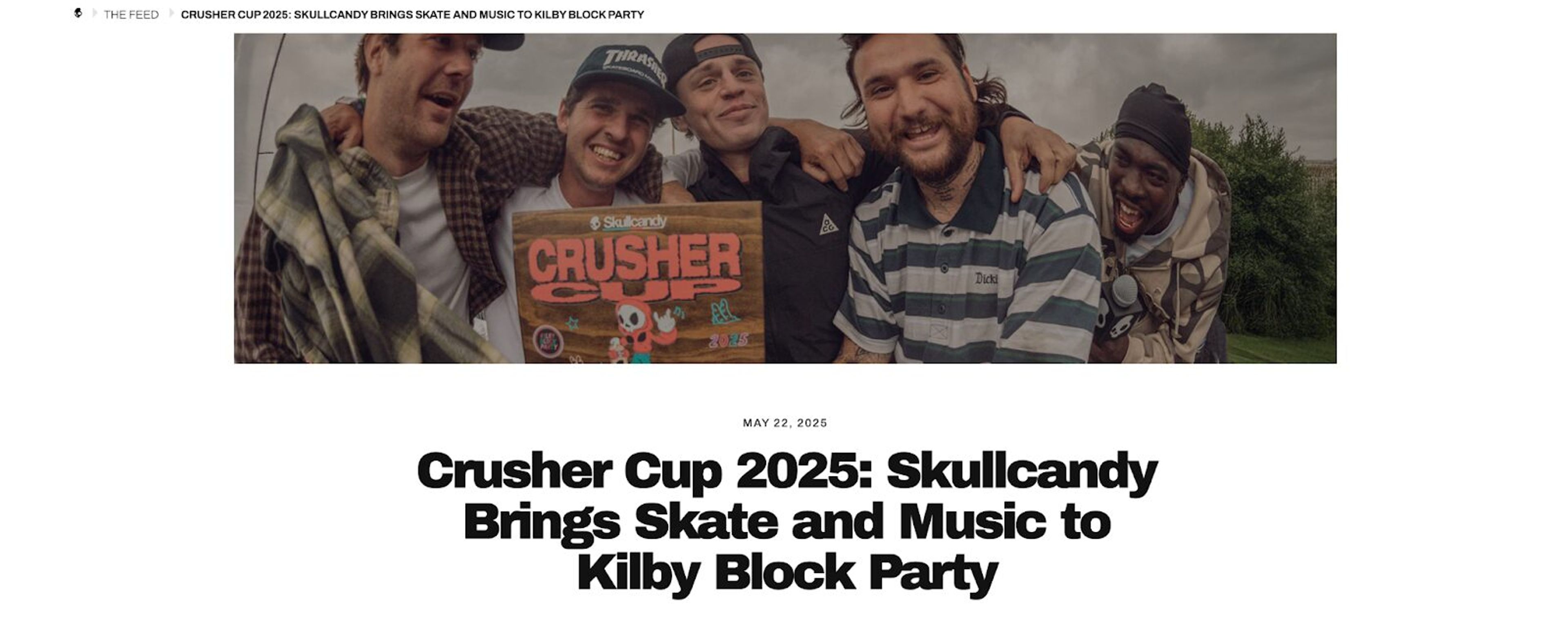 Skullcandy sponsors events