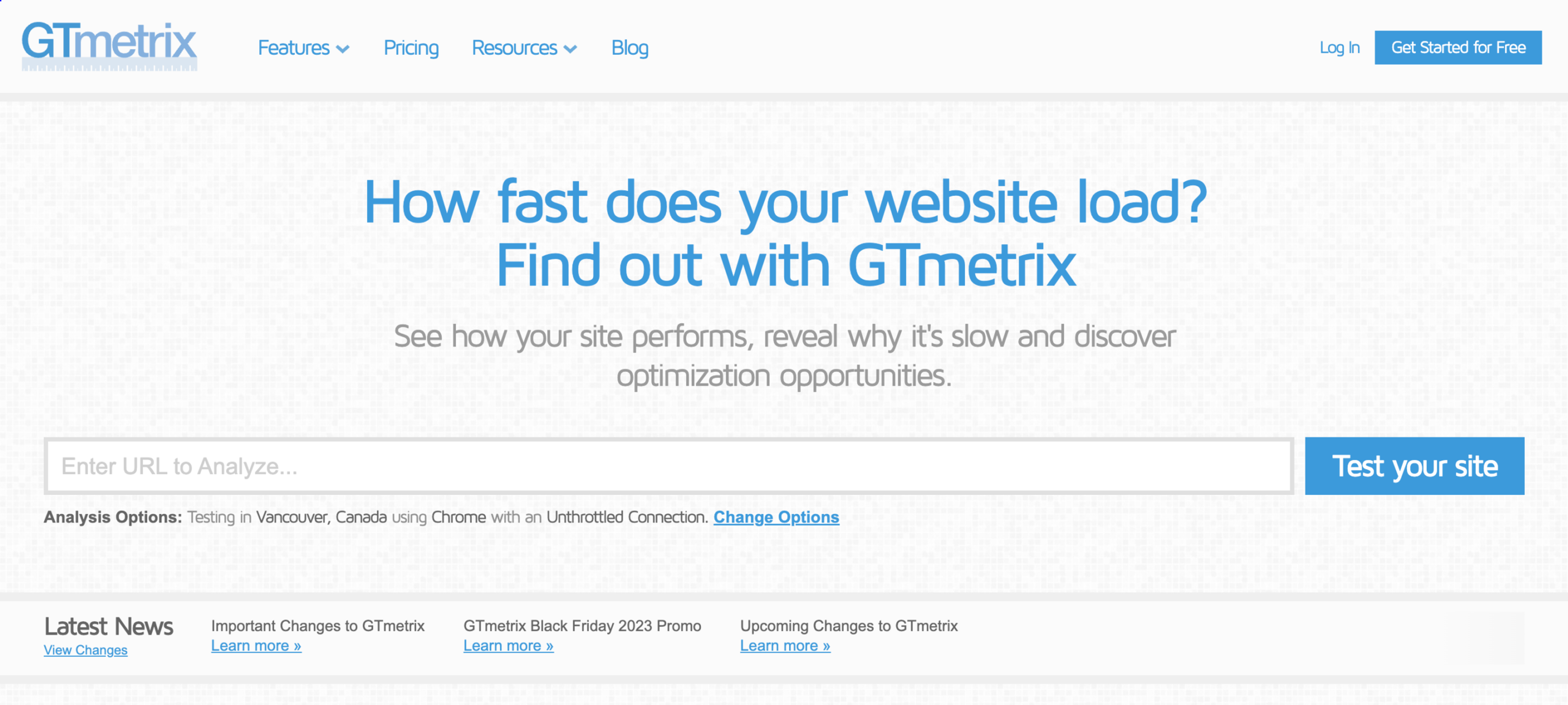 Using GTmetrix is a good way to find out more about your website’s speed