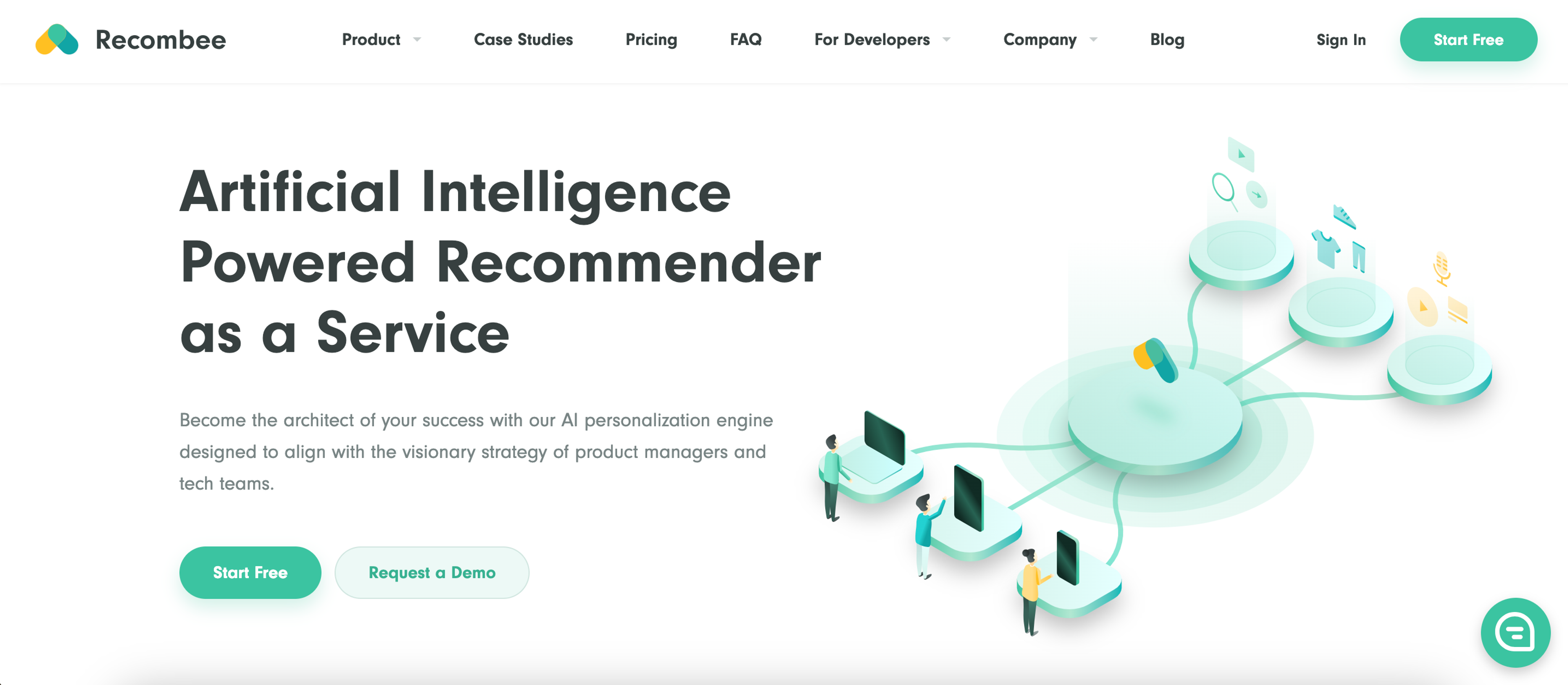 Recombee helps you to adjust personalized recommendations.