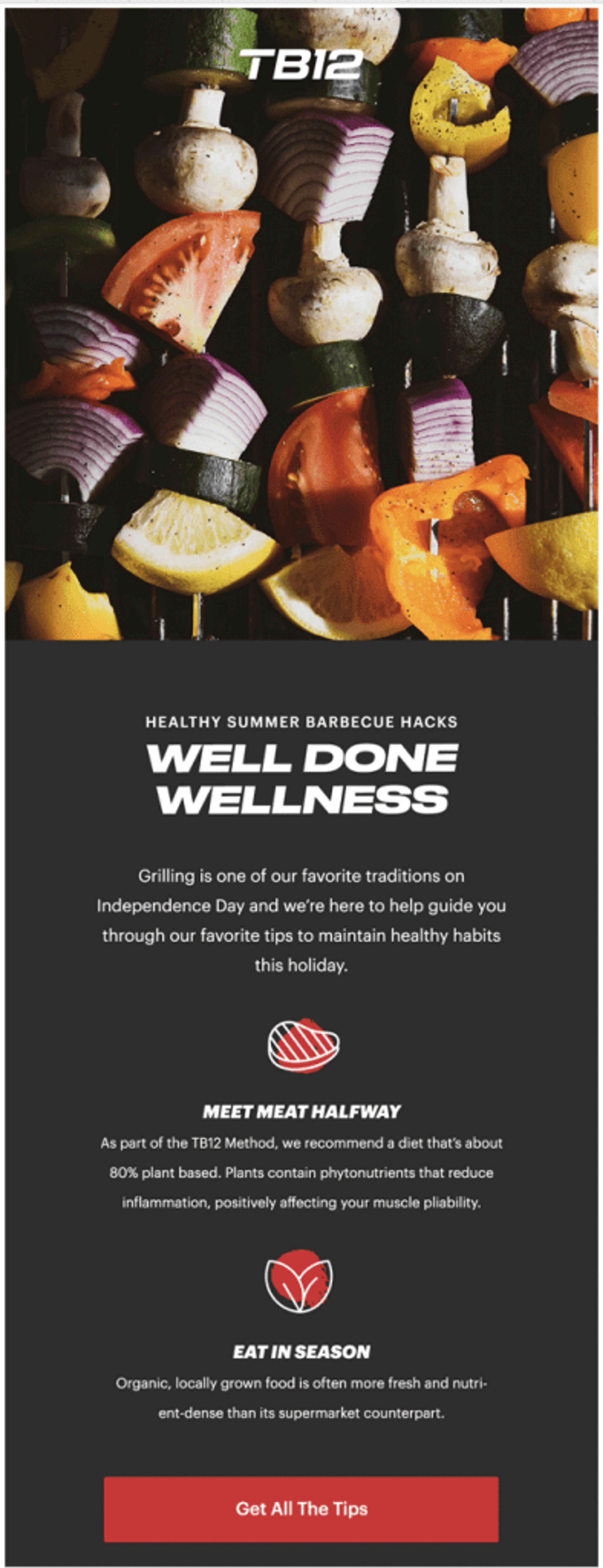 summer subject line example