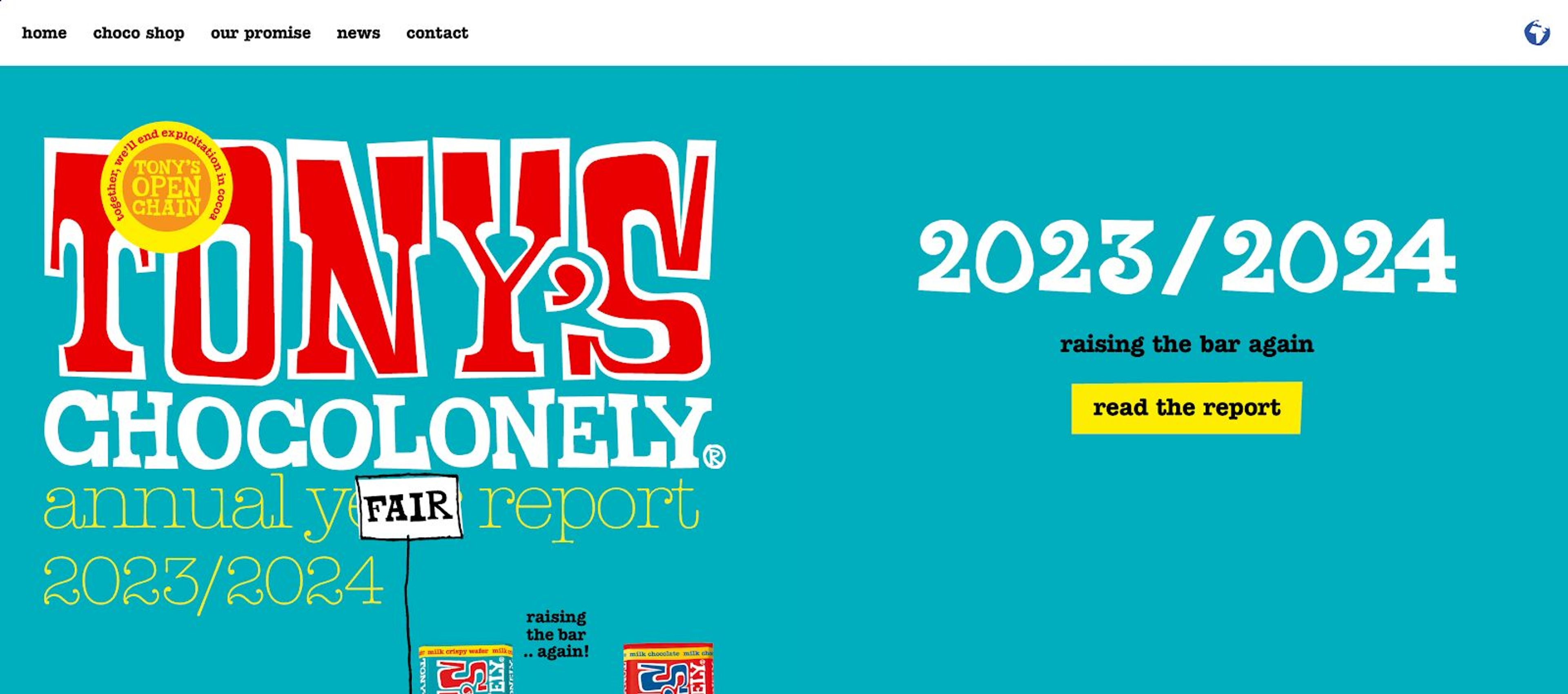 Tony's Chocolonely ethical report