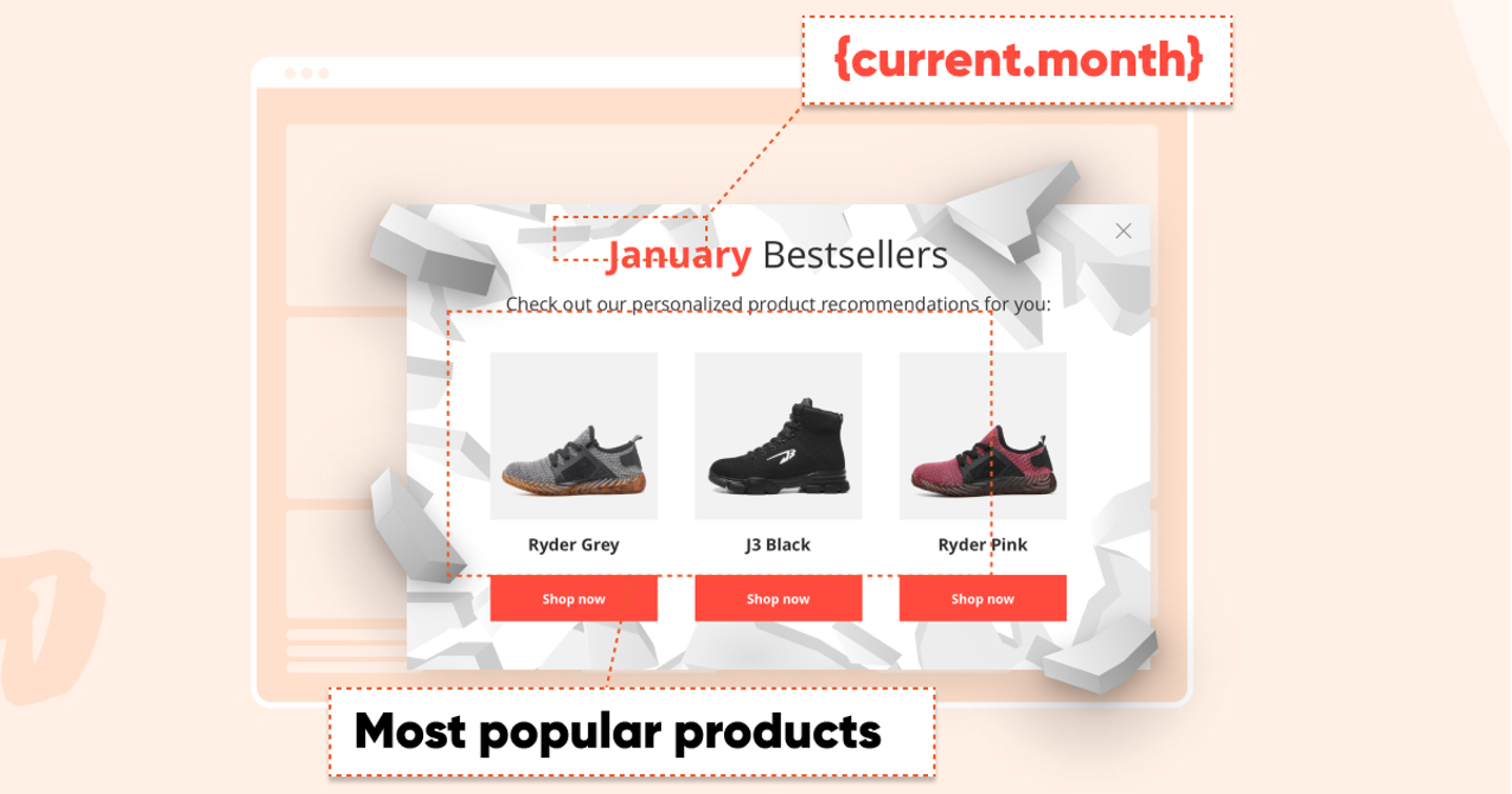 Promote your best-sellers to increase conversion rate