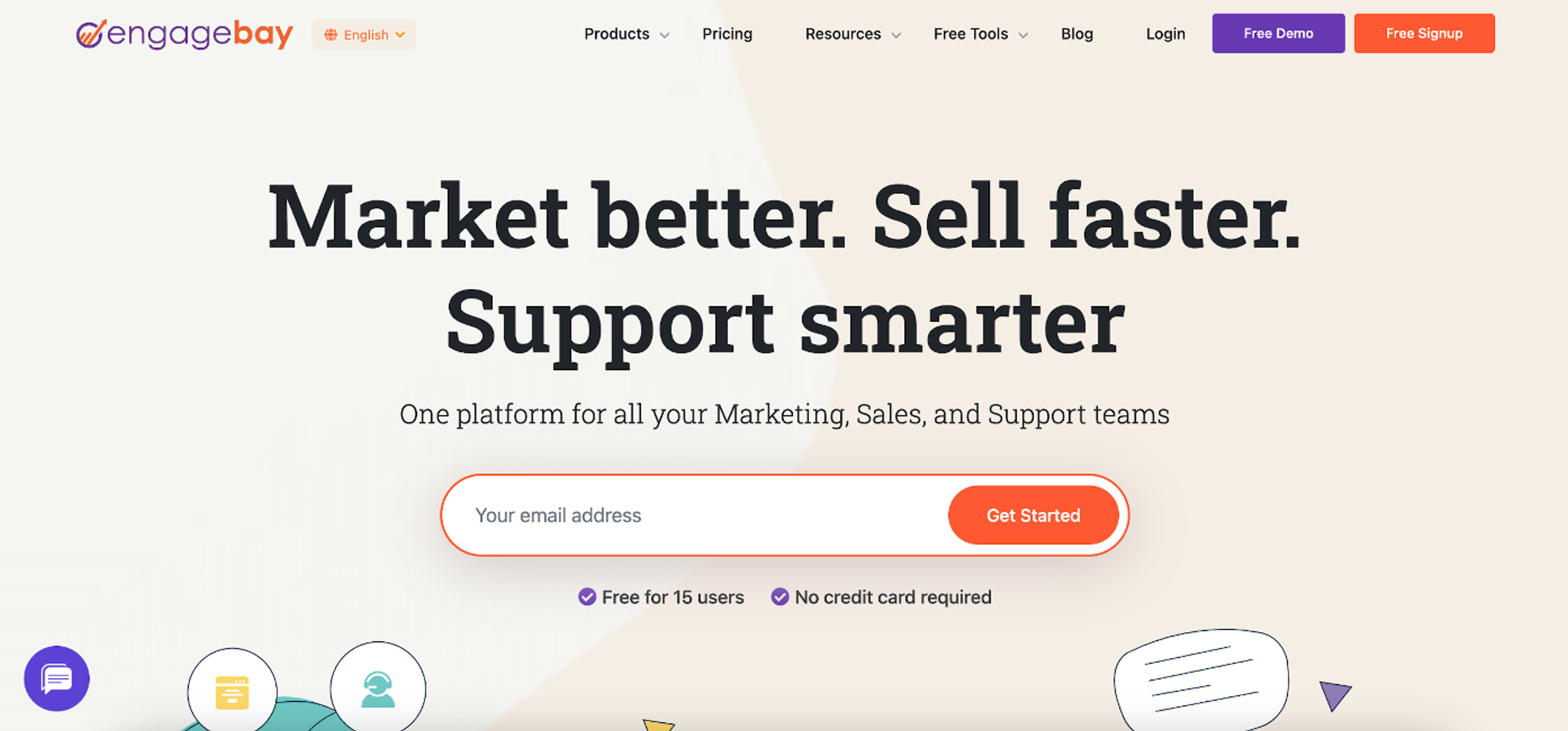 EngageBay CRM software