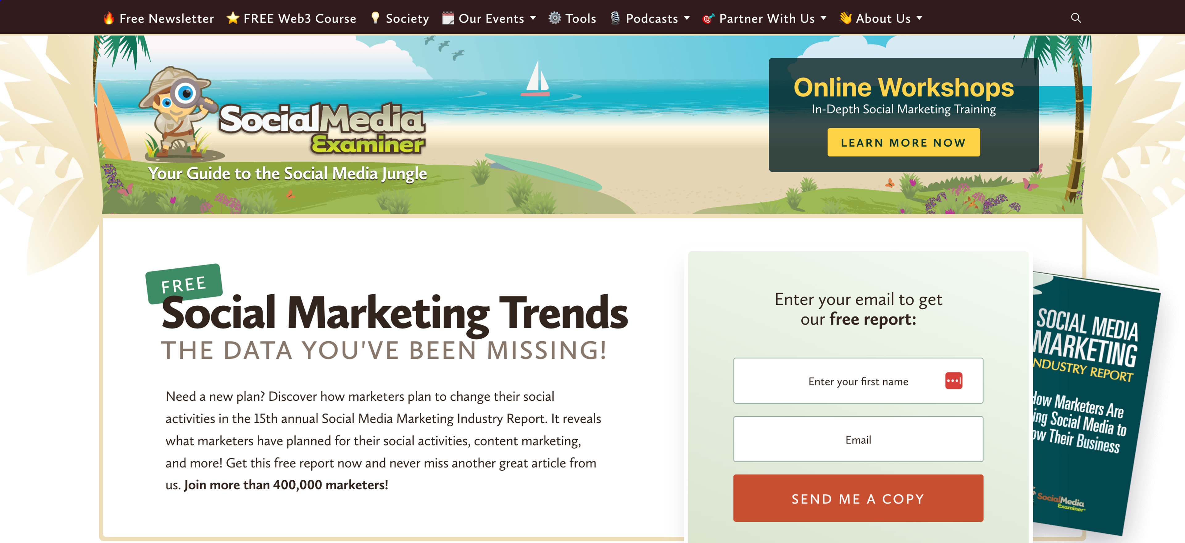 The blog is full of industry news and insights that are relevant to ecommerce marketing.