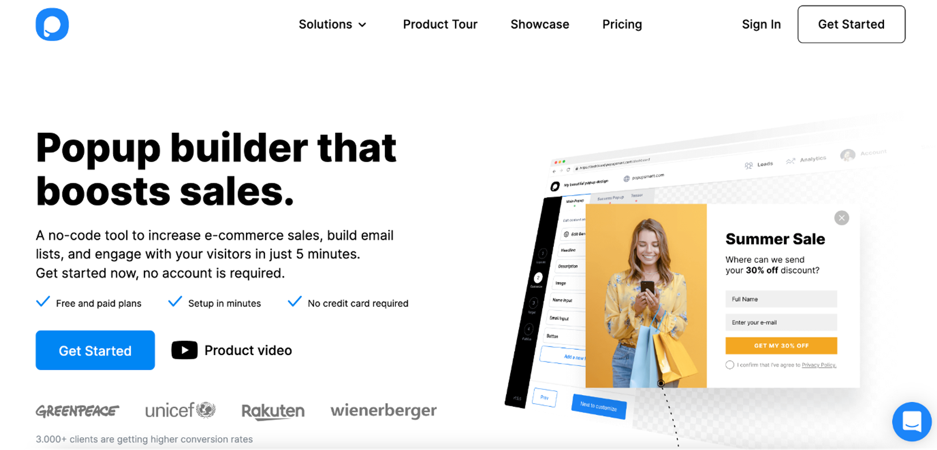 Popupsmart WordPress popup plugin