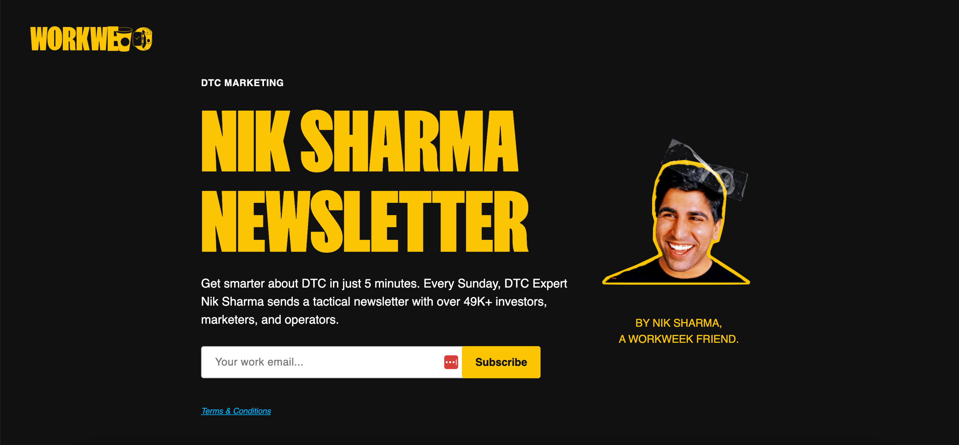 Nick Sharma's newsletter share the latest e commerce news on his weekly newsletter, every Sunday.