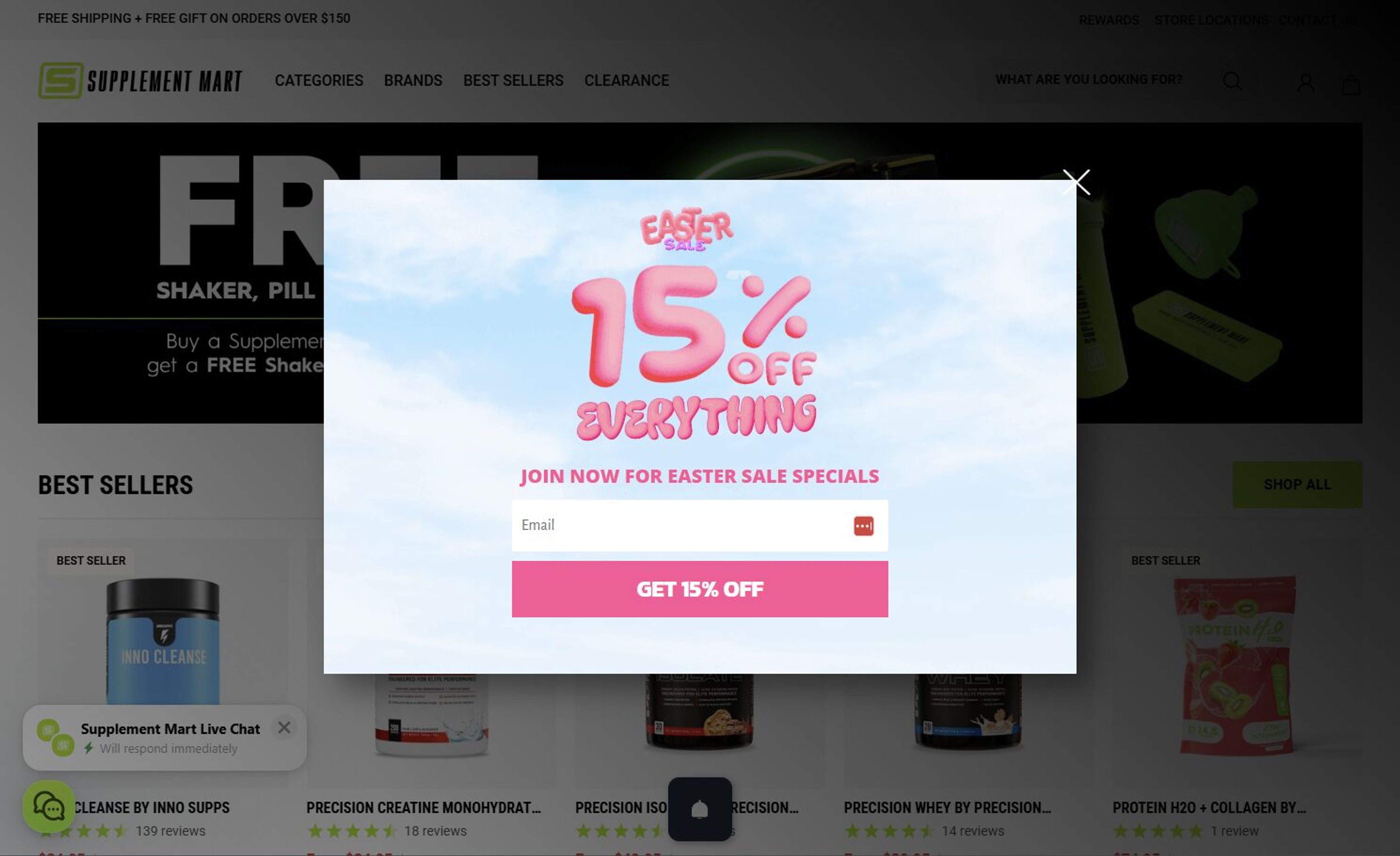 Gather new subscribers with seasonal pop ups.