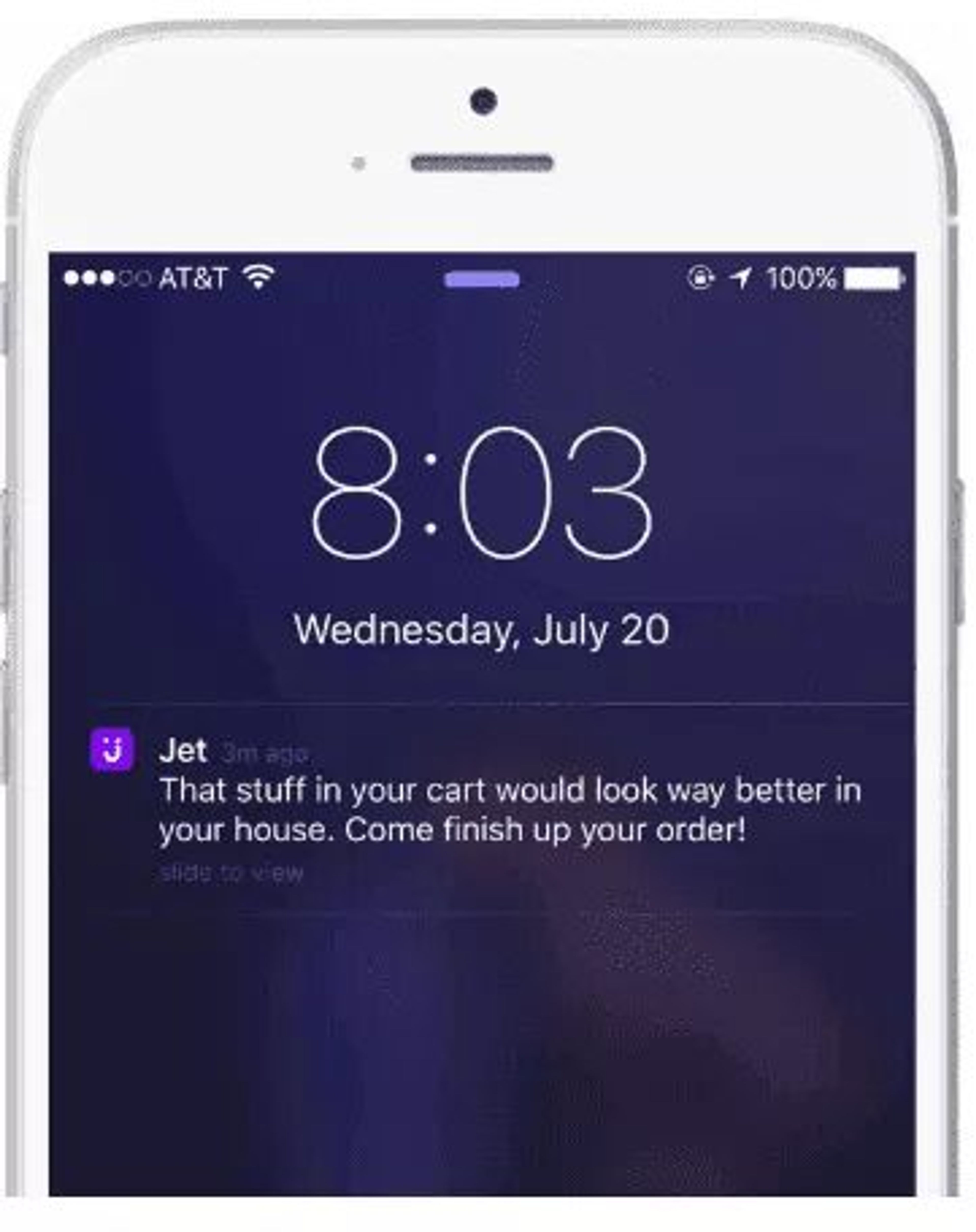 Jet sending messages that feel friendly and less transactional.