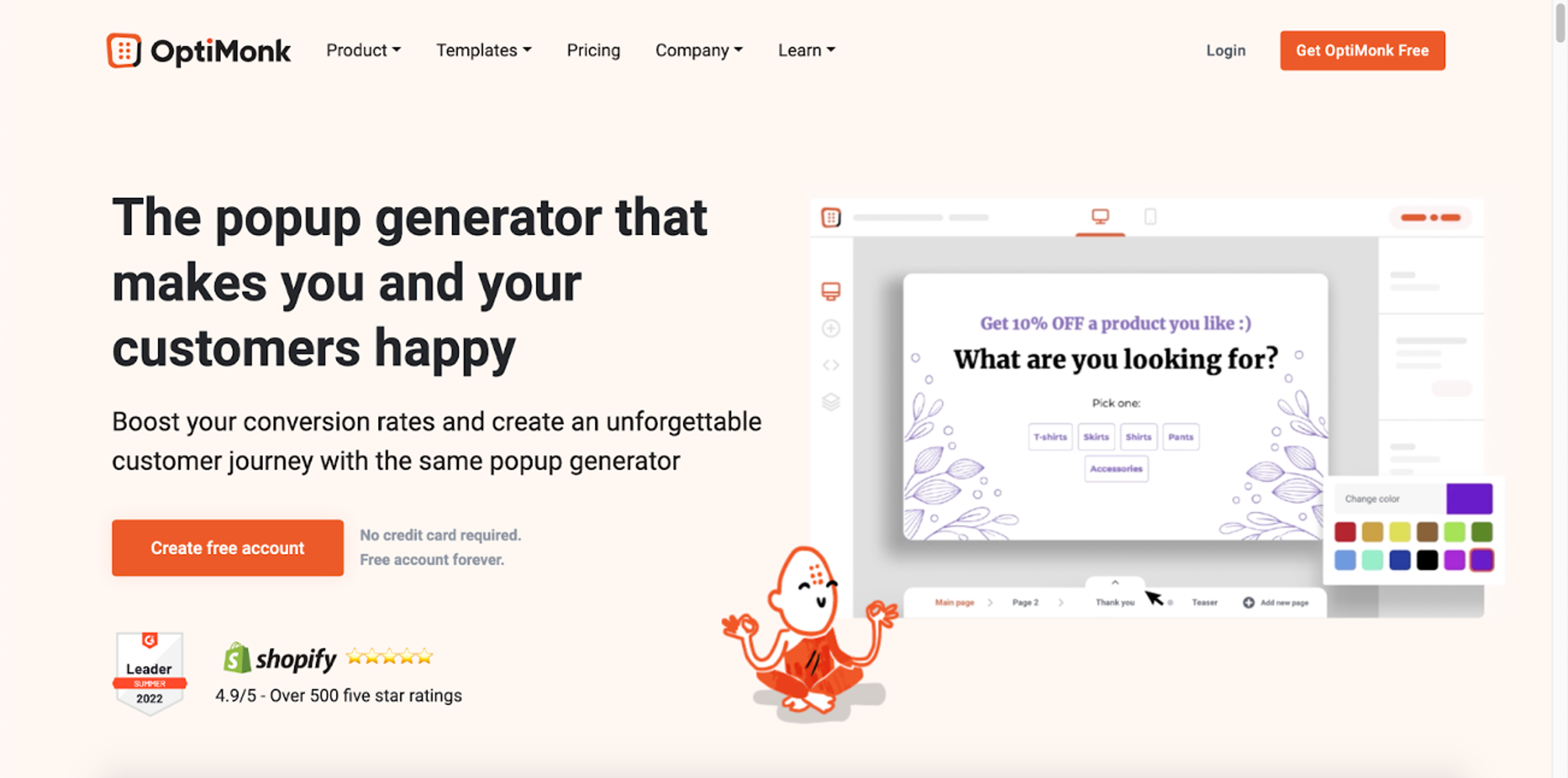 Illustration for: How to Use OptiMonk as a SaaS Business (A.K.A. How We Use It)
