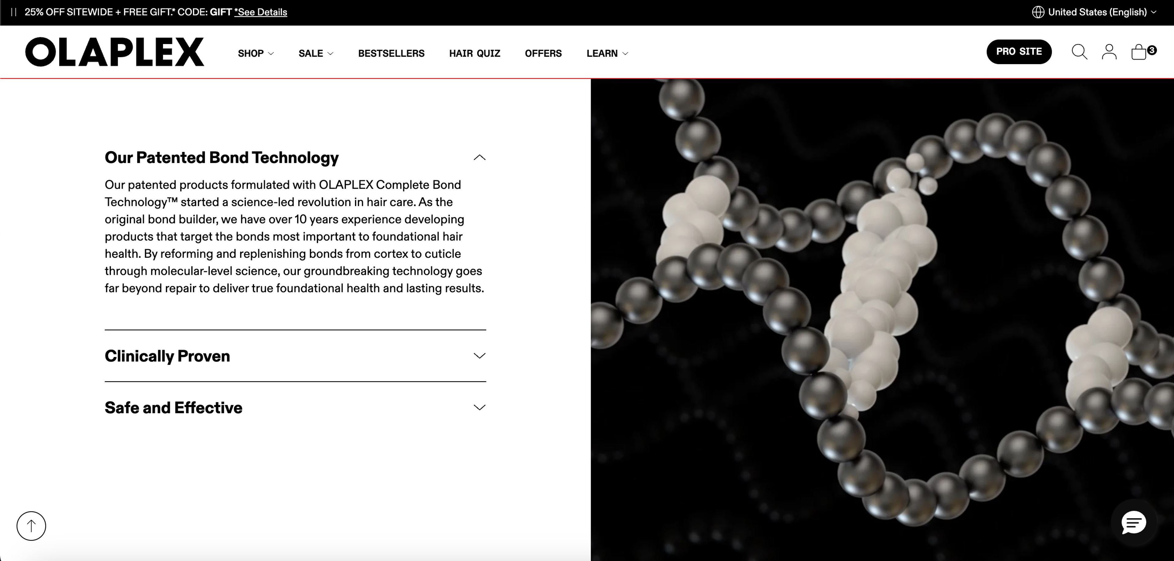 Olaplex bond technology