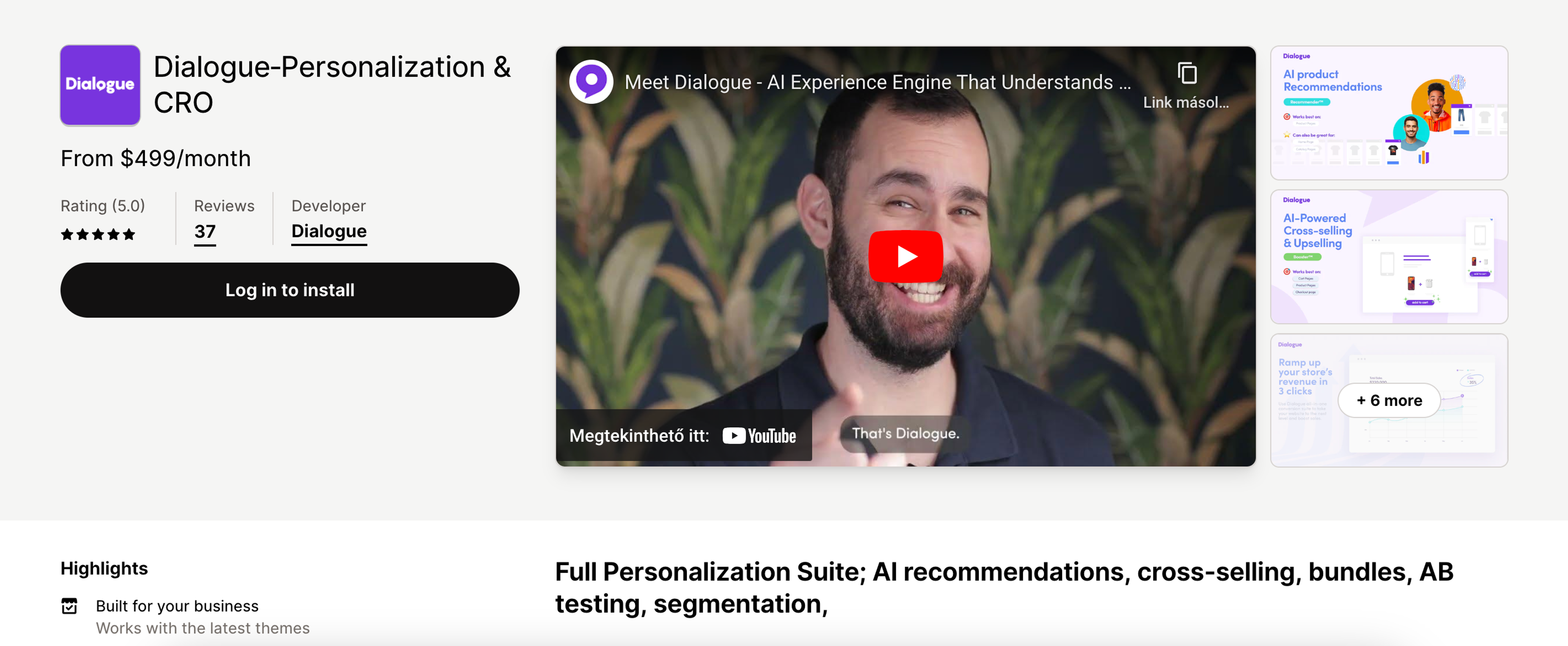 Dialogue‑Personalization &amp; CRO