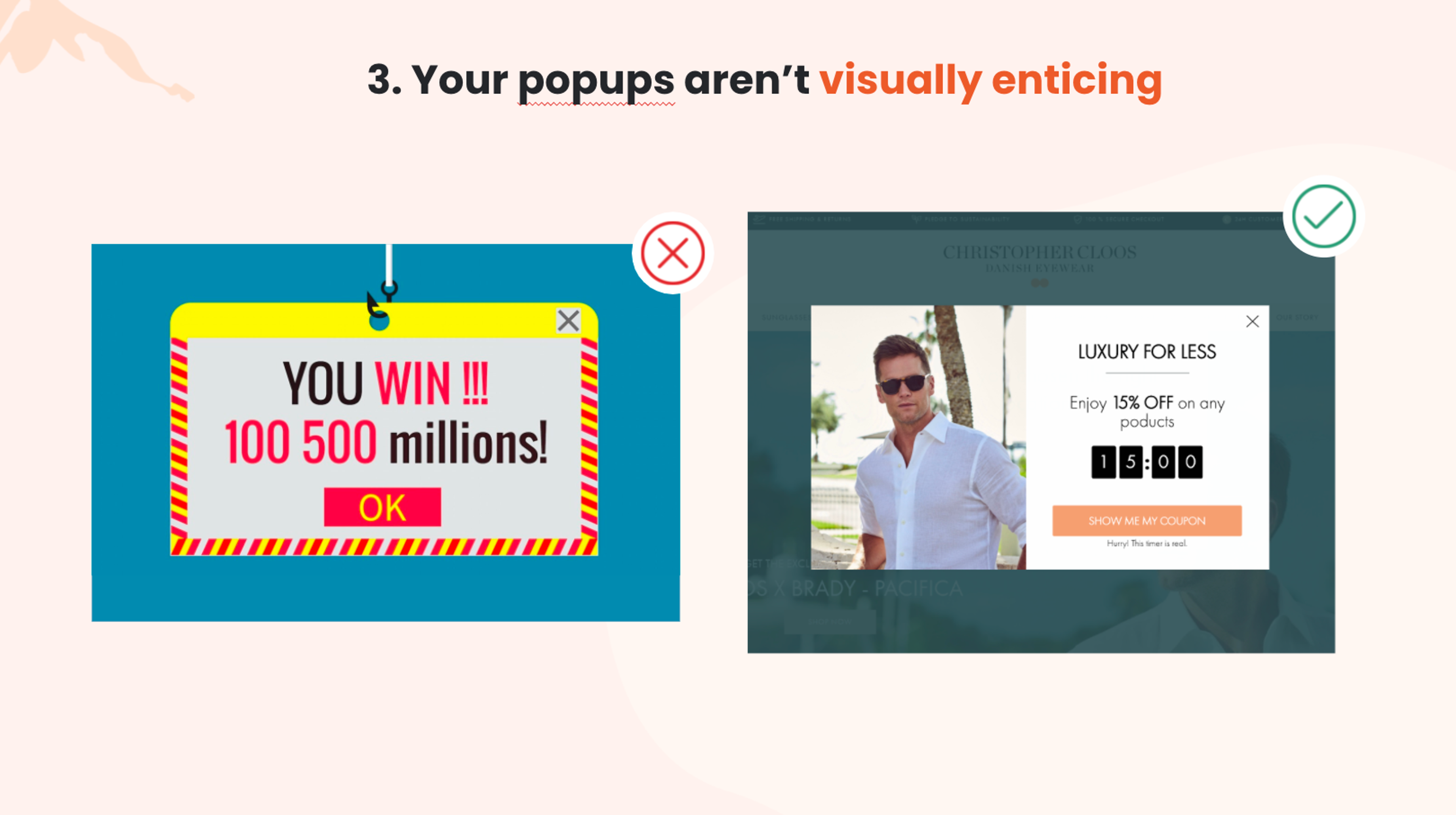 Illustration for: Top Reasons Why Popups Don’t Convert