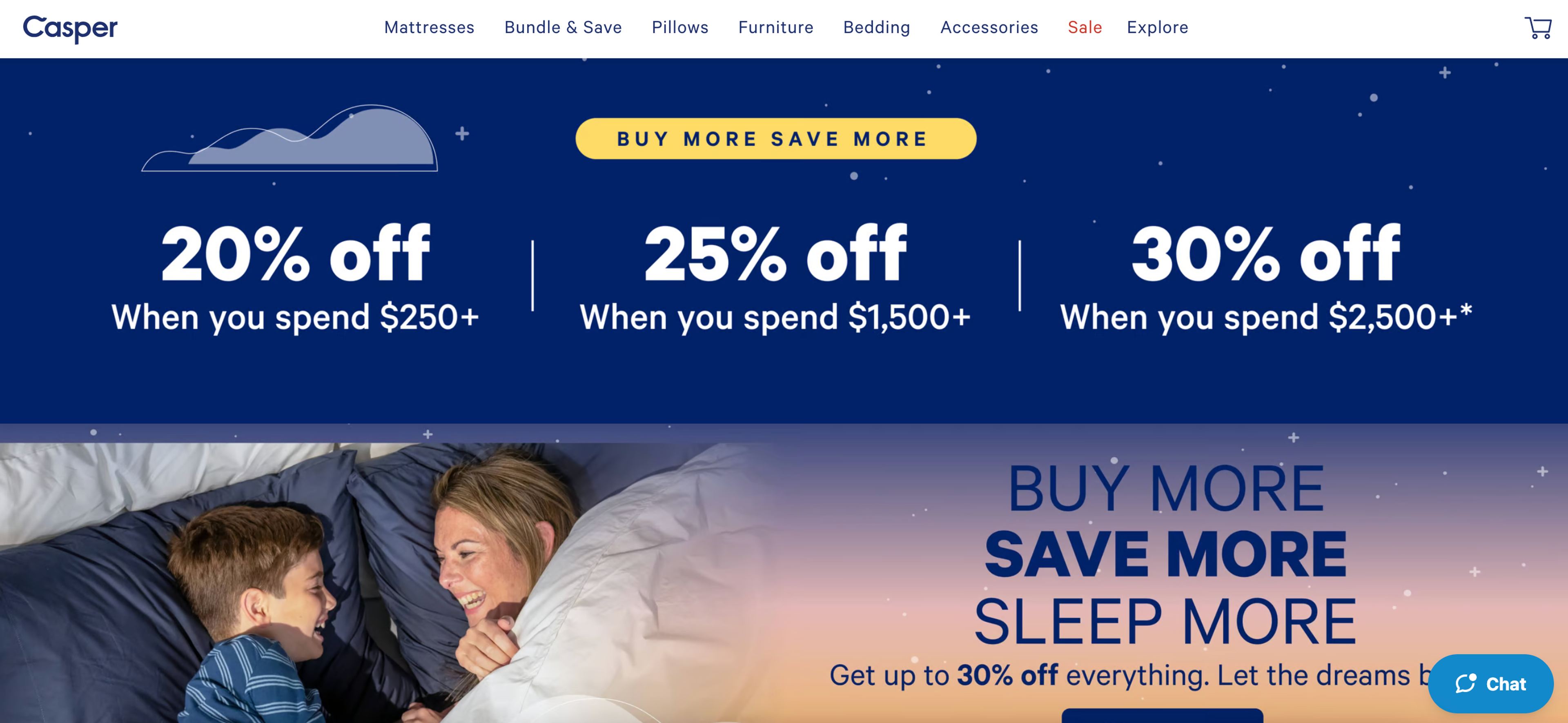 Casper direct-to-consumer (DTC) brand