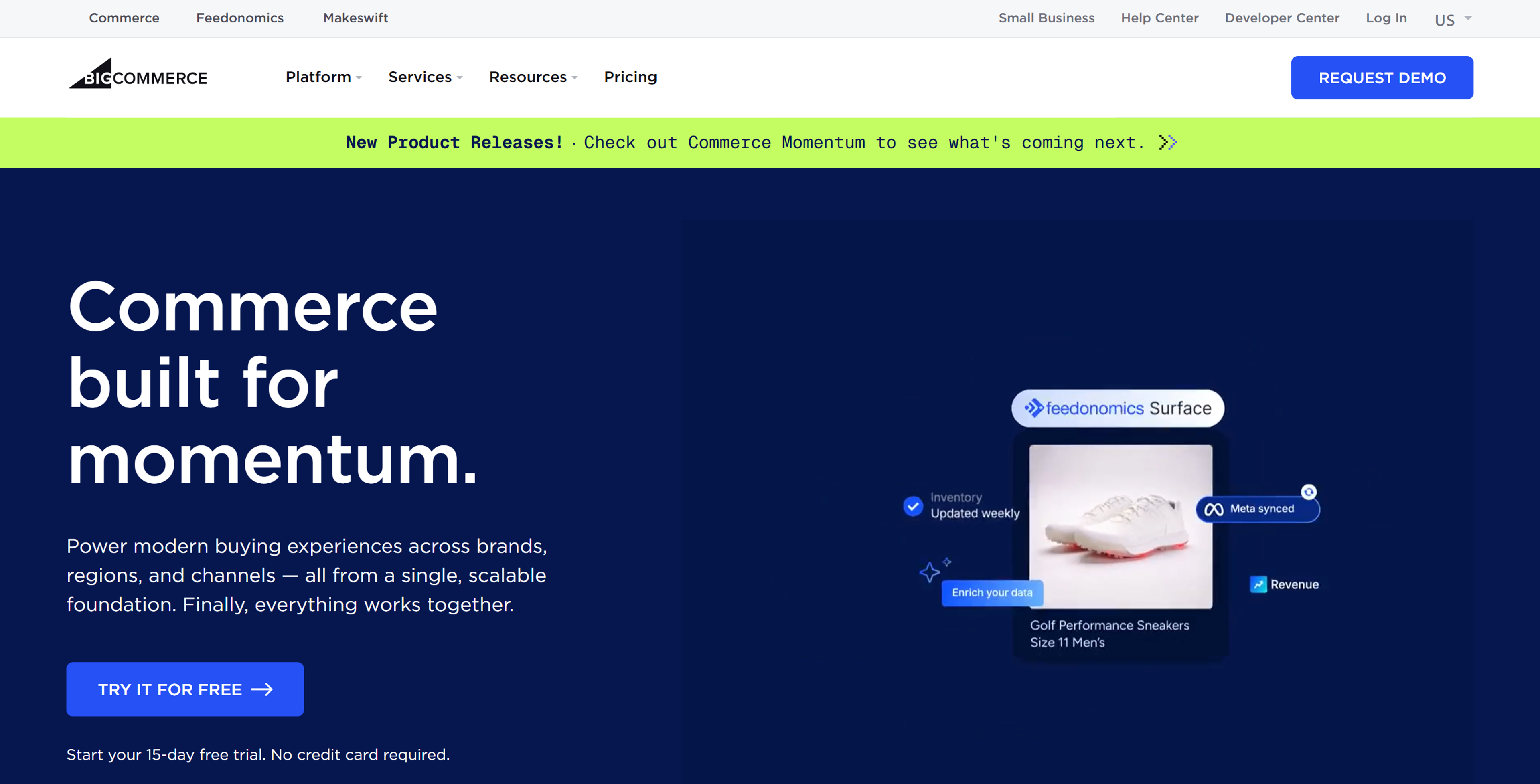BigCommerce ecommerce app