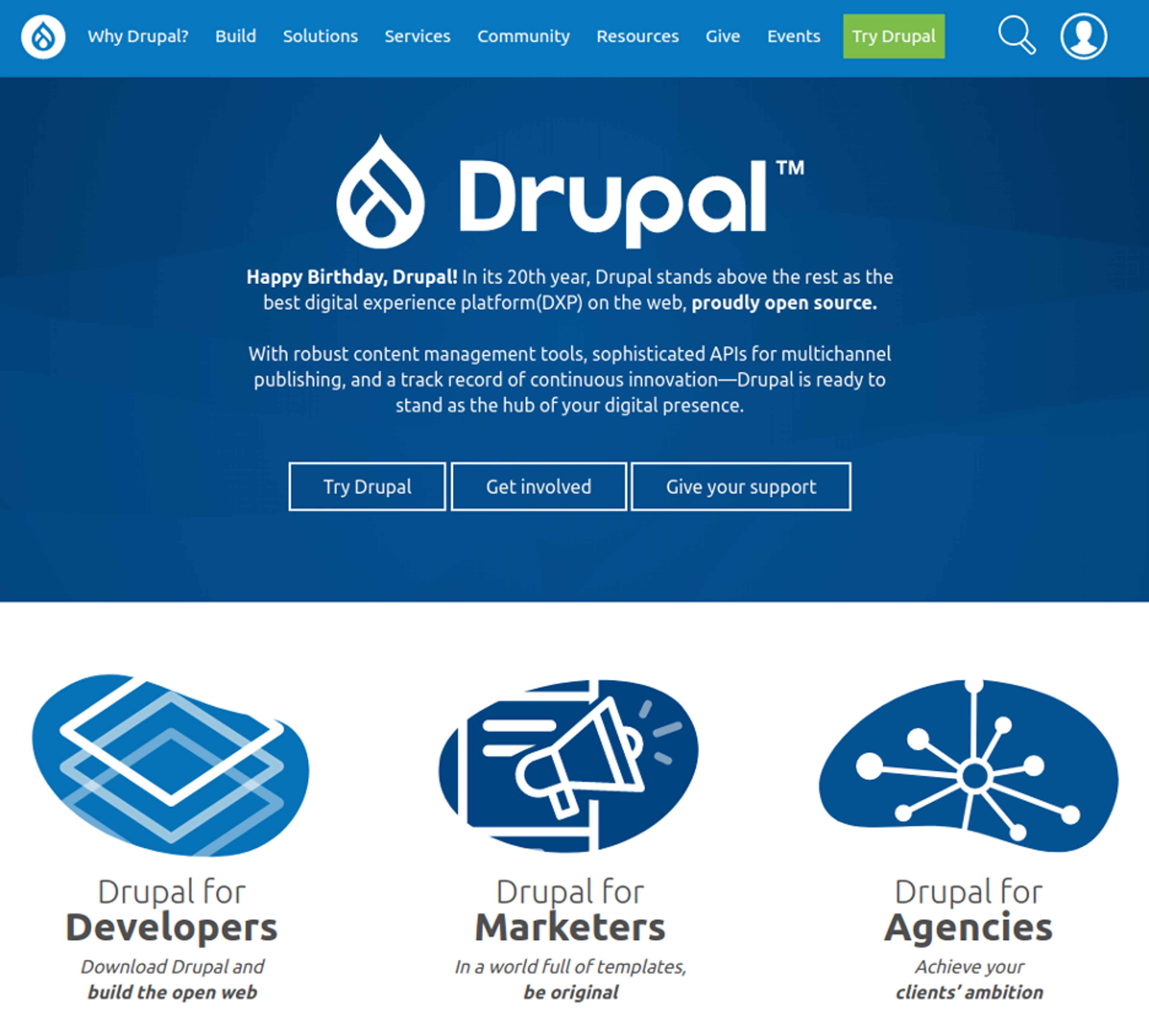 Drupal open-source ecommerce platform