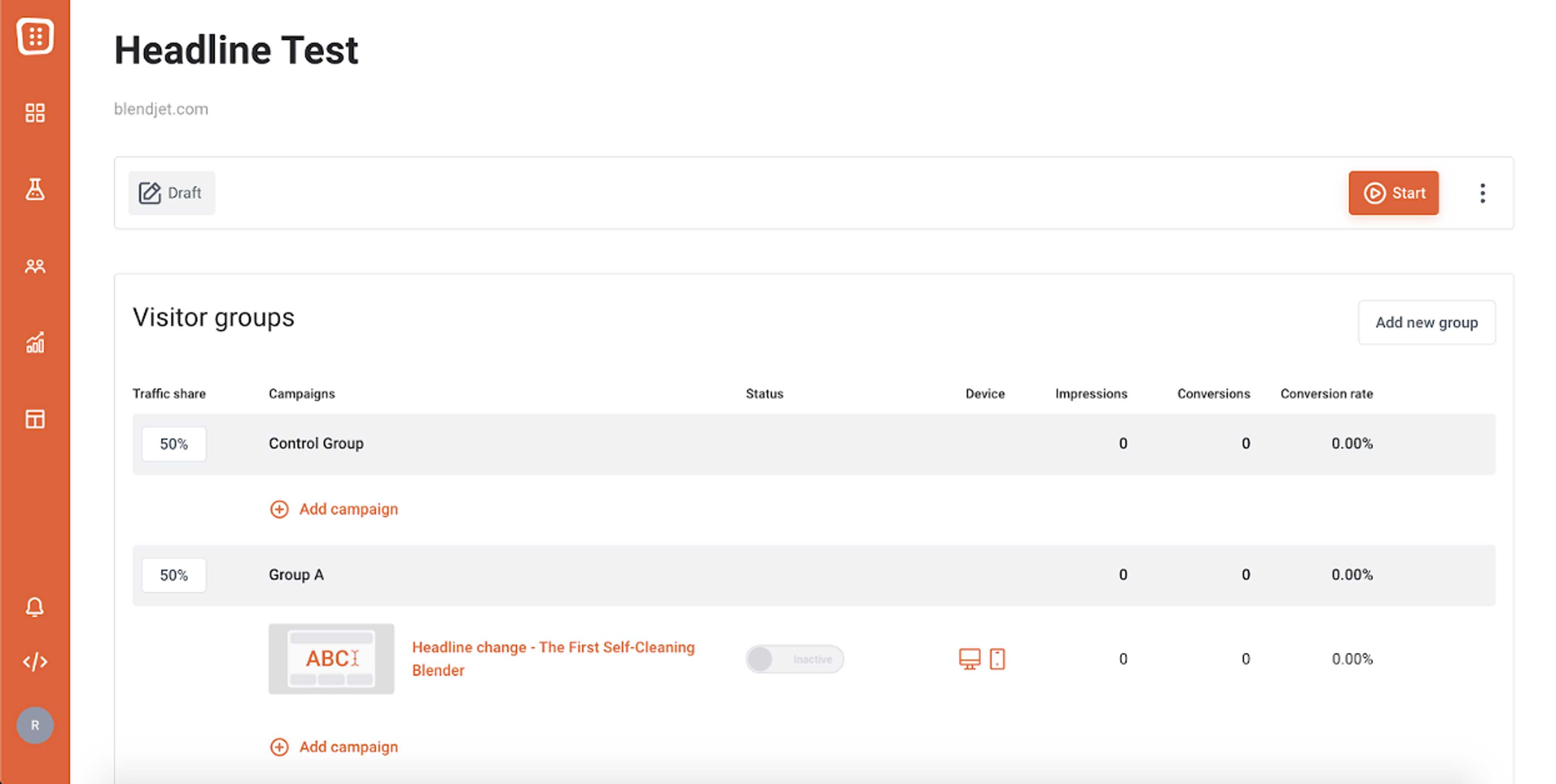 A/B test with OptiMonk to find the best value proposition to increase sales online
