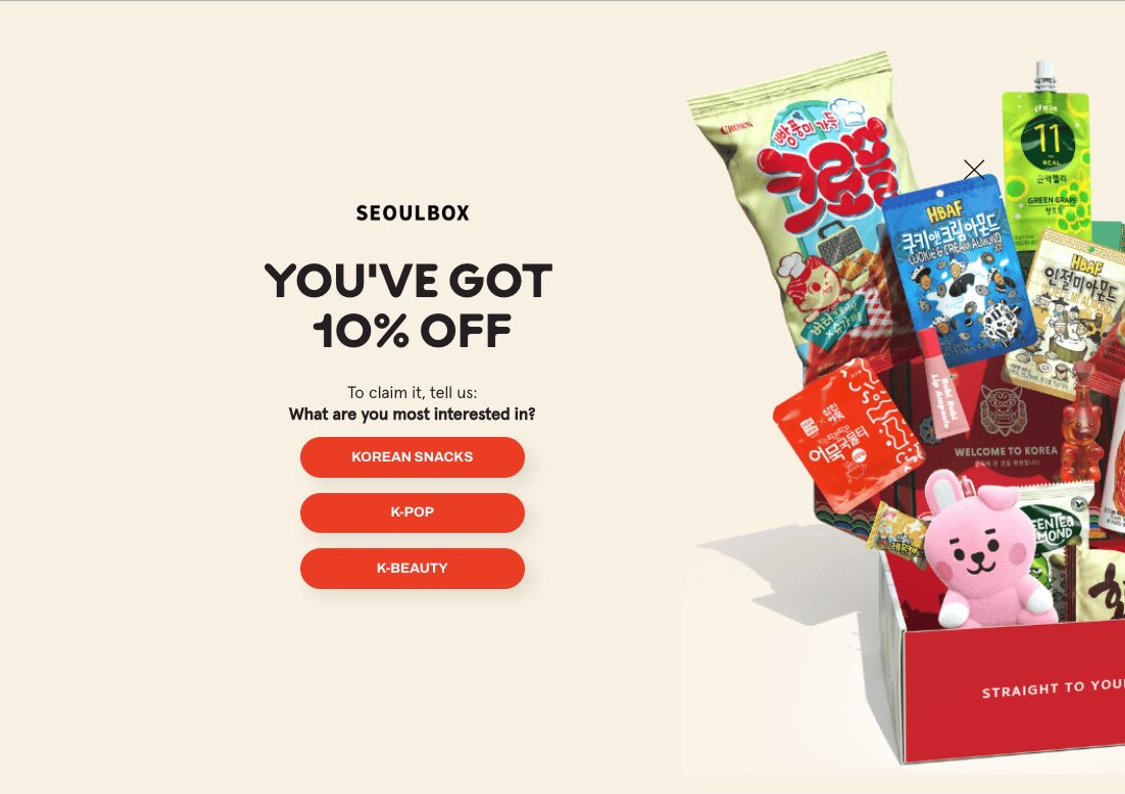 Quizzes are great for lead generation and convert potential customers like Seoulbox.