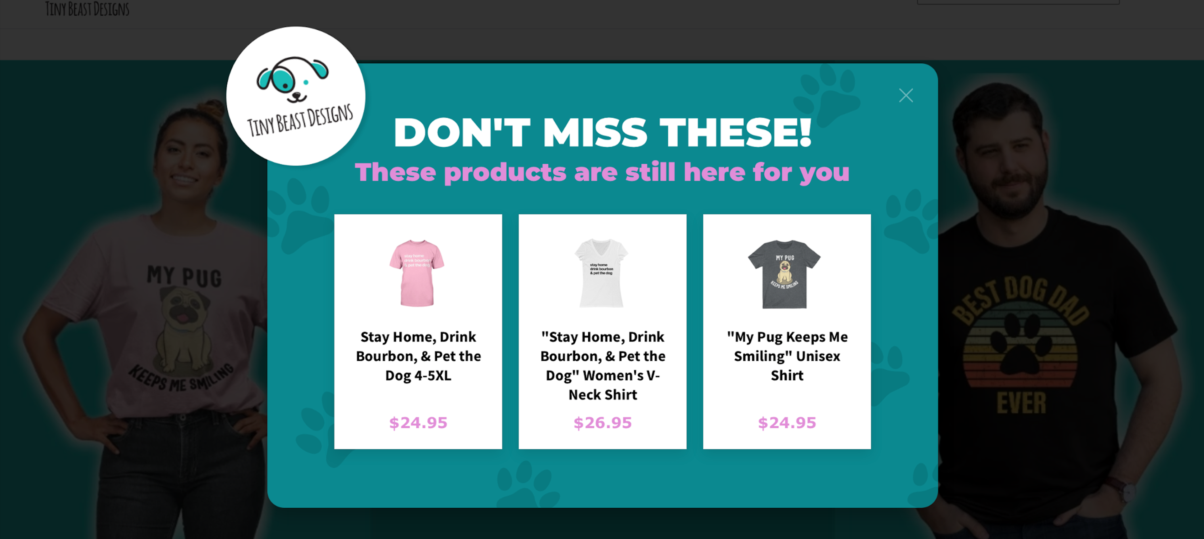 Product recommendation popup to save checkout abandonment
