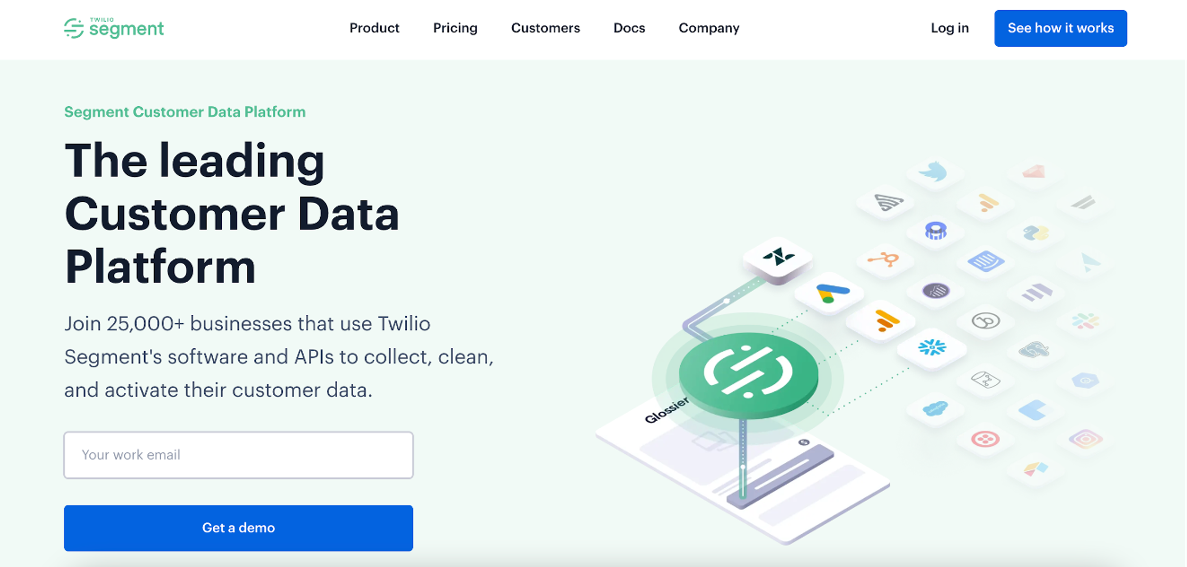 Segment, one of the best website personalization tools