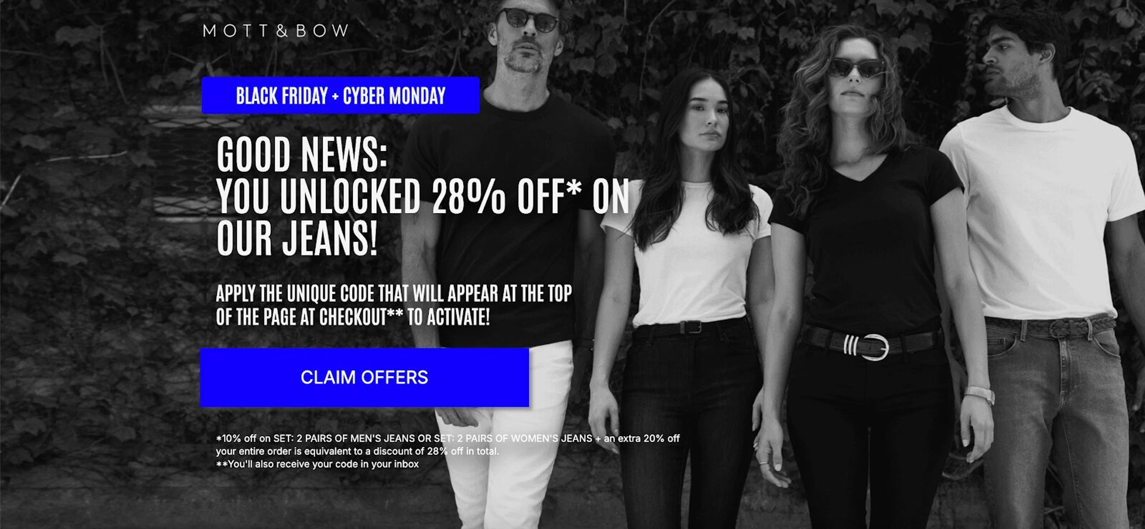 Make sure your CTA is well displayed on your thank you pop ups.