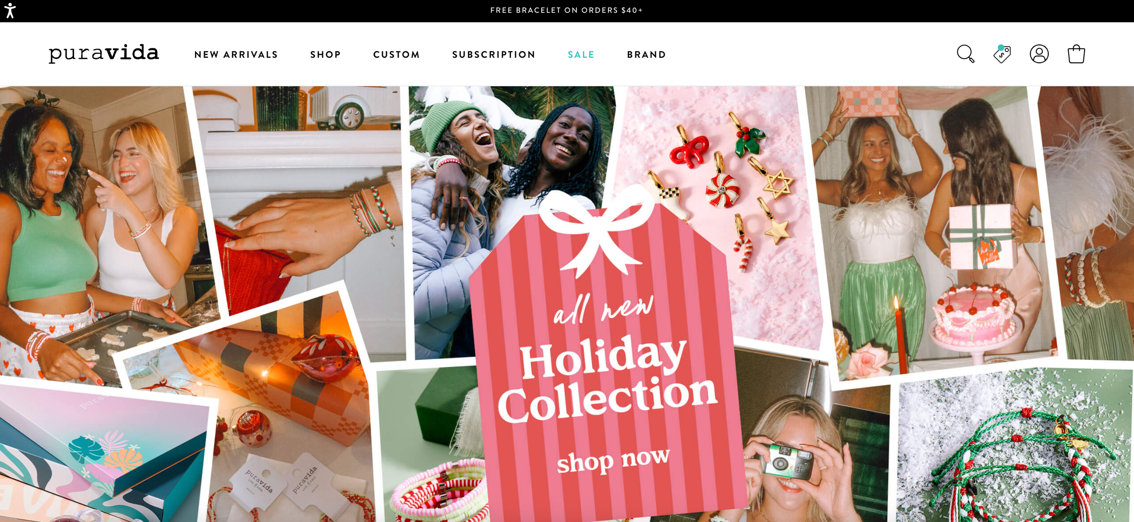 Pura Vida Bracelets Shopify store