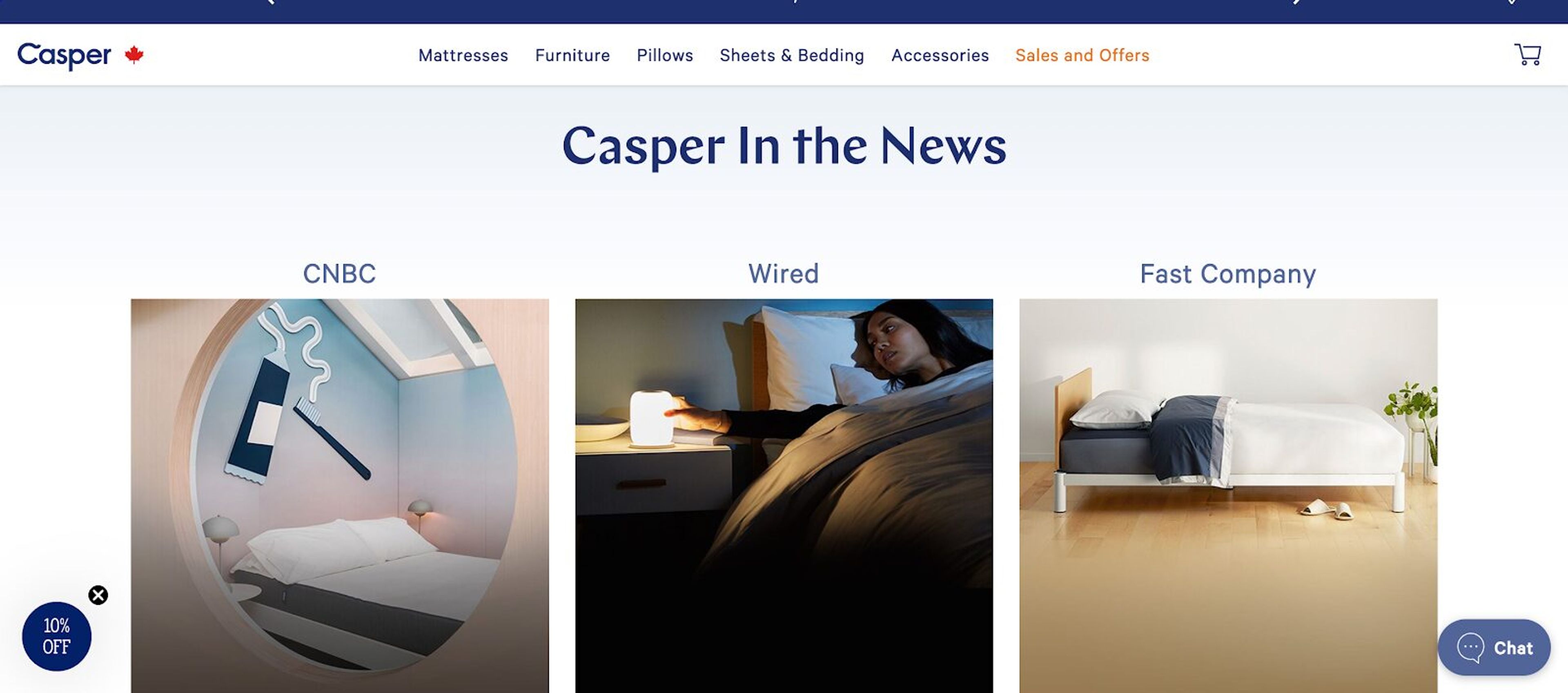 Casper as seen news