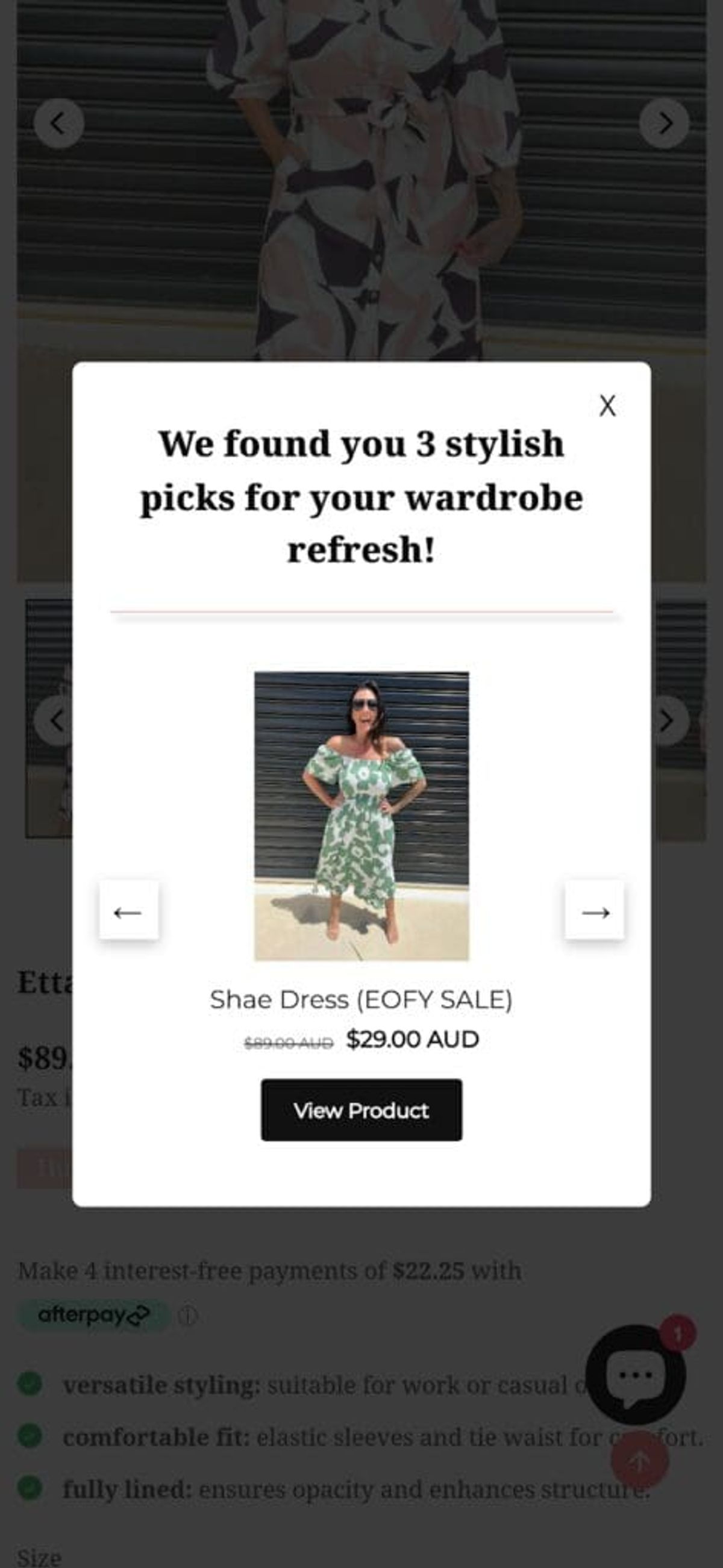 Smart Recommender popup is mobile friendly