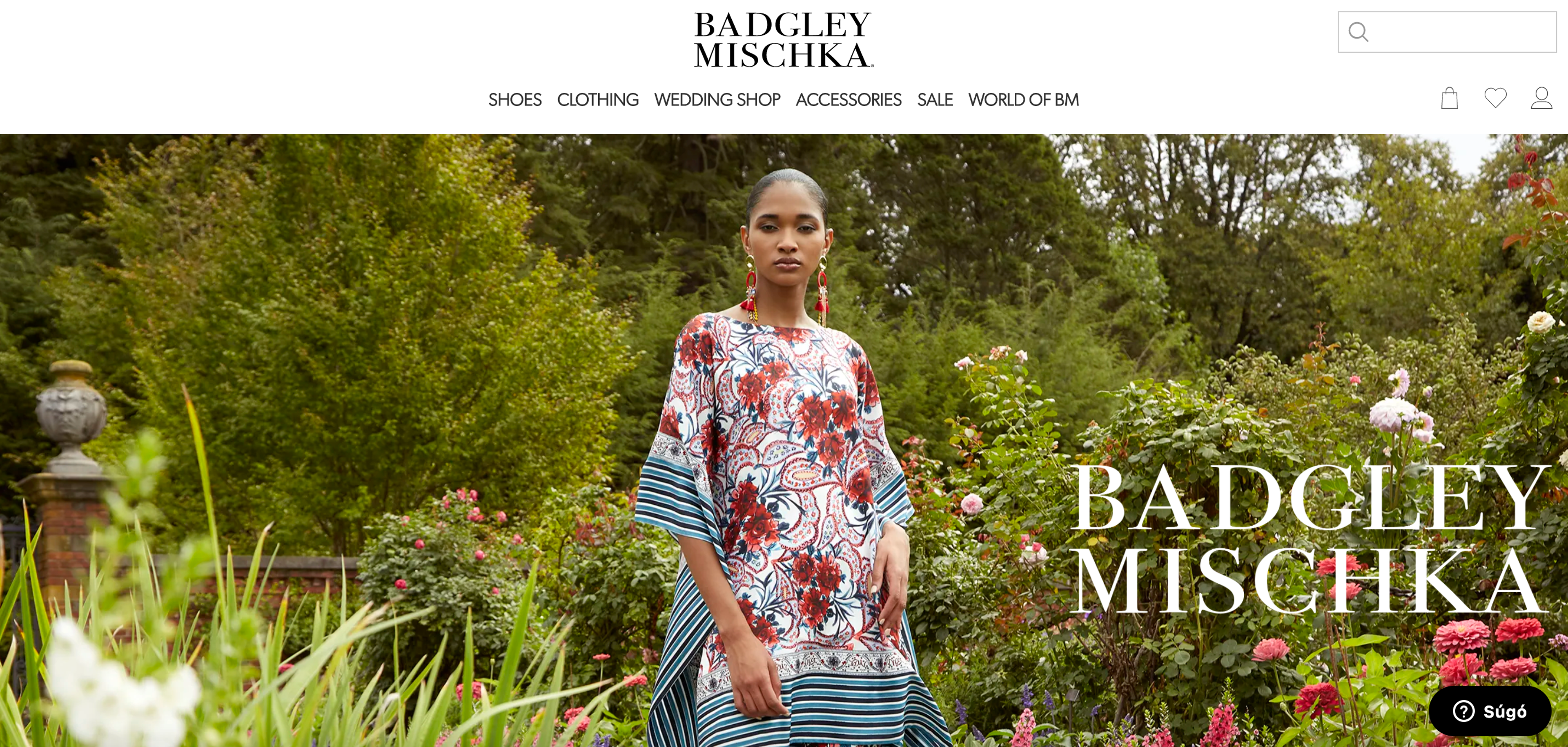 Badgley Mischka online store