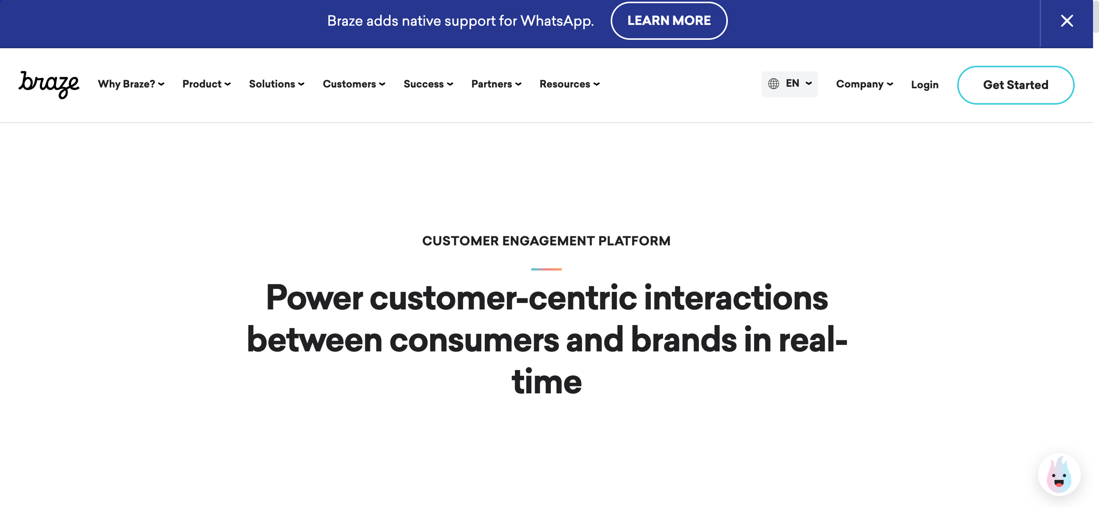Braze Customer Engagement Platform