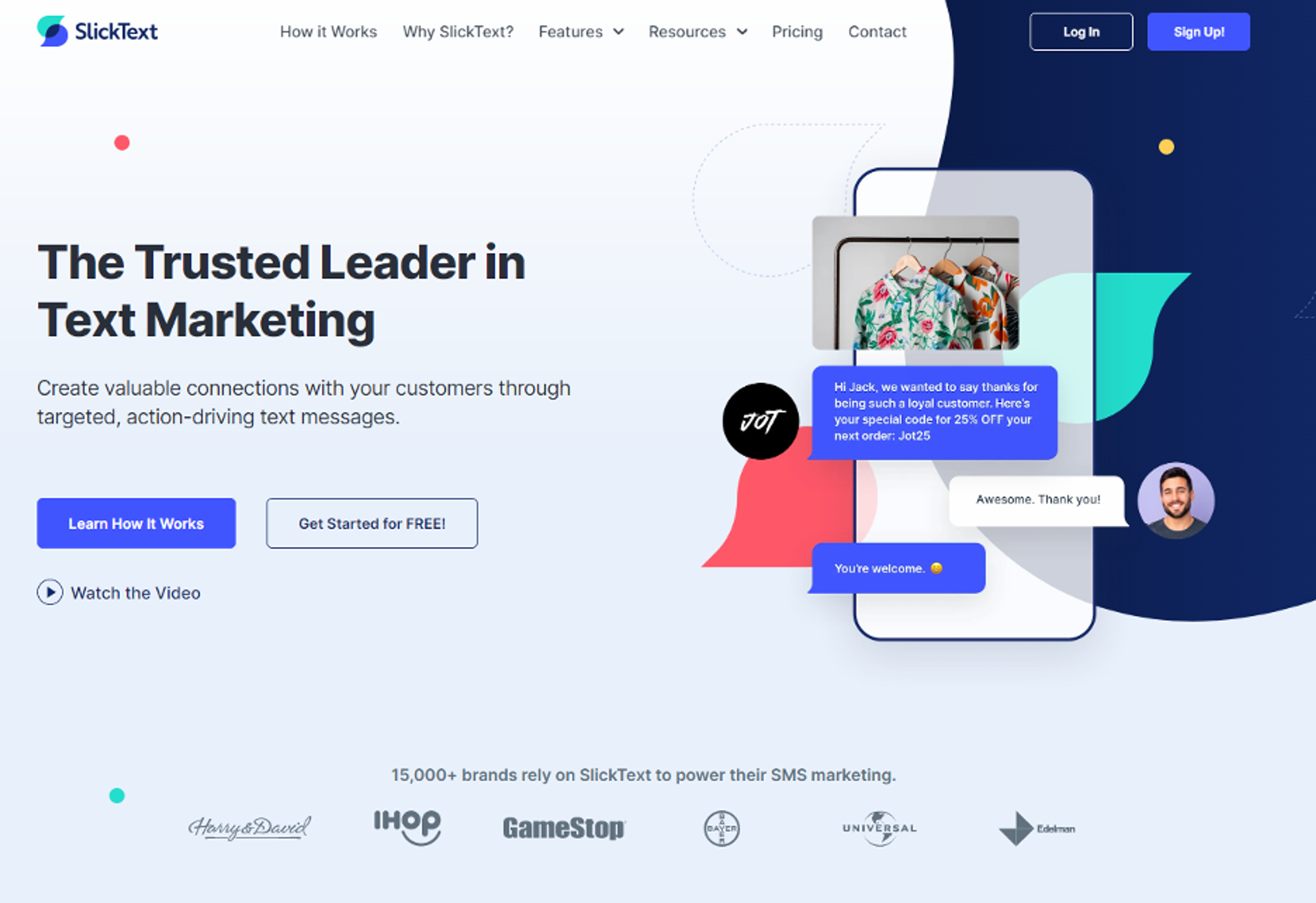 SlickText, a leader in text marketing