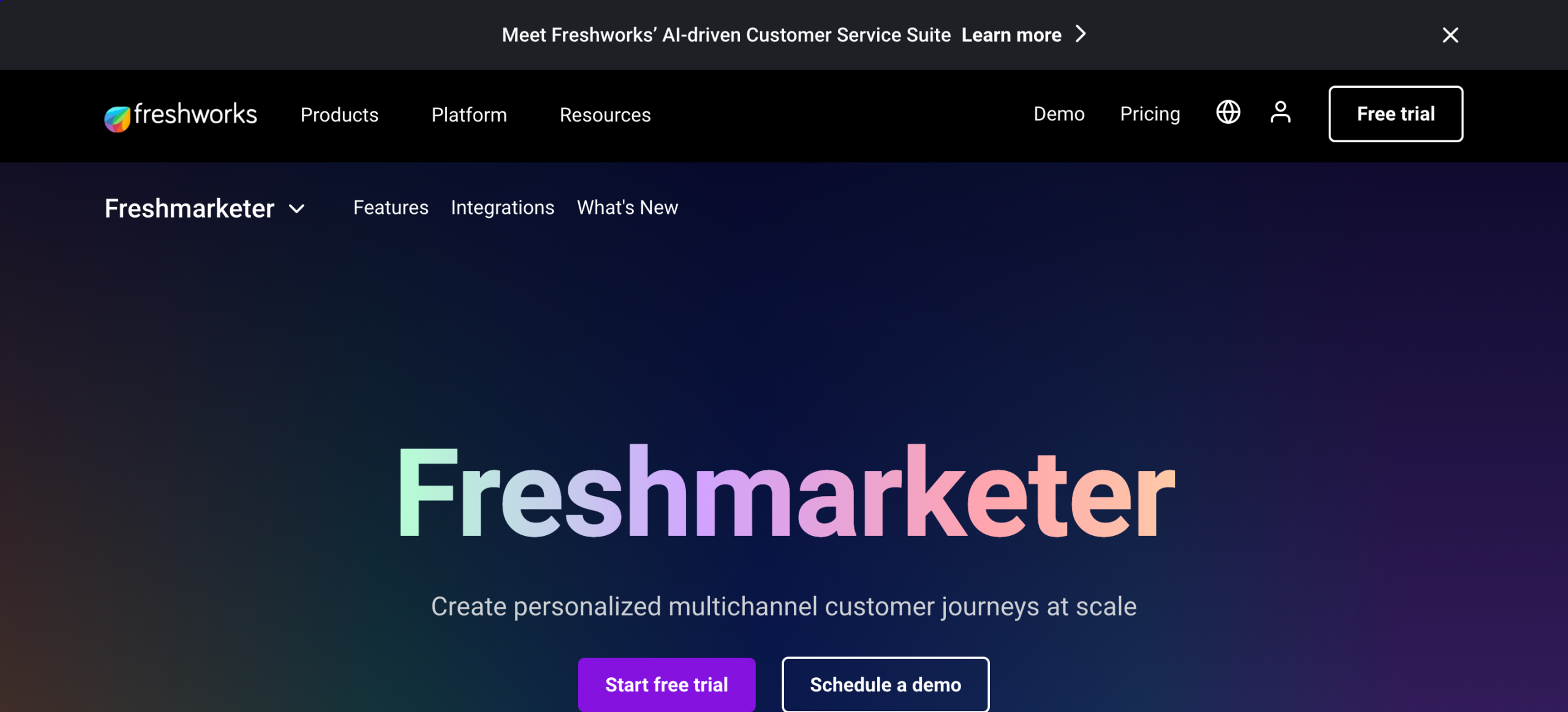 Freshmarketer testing software