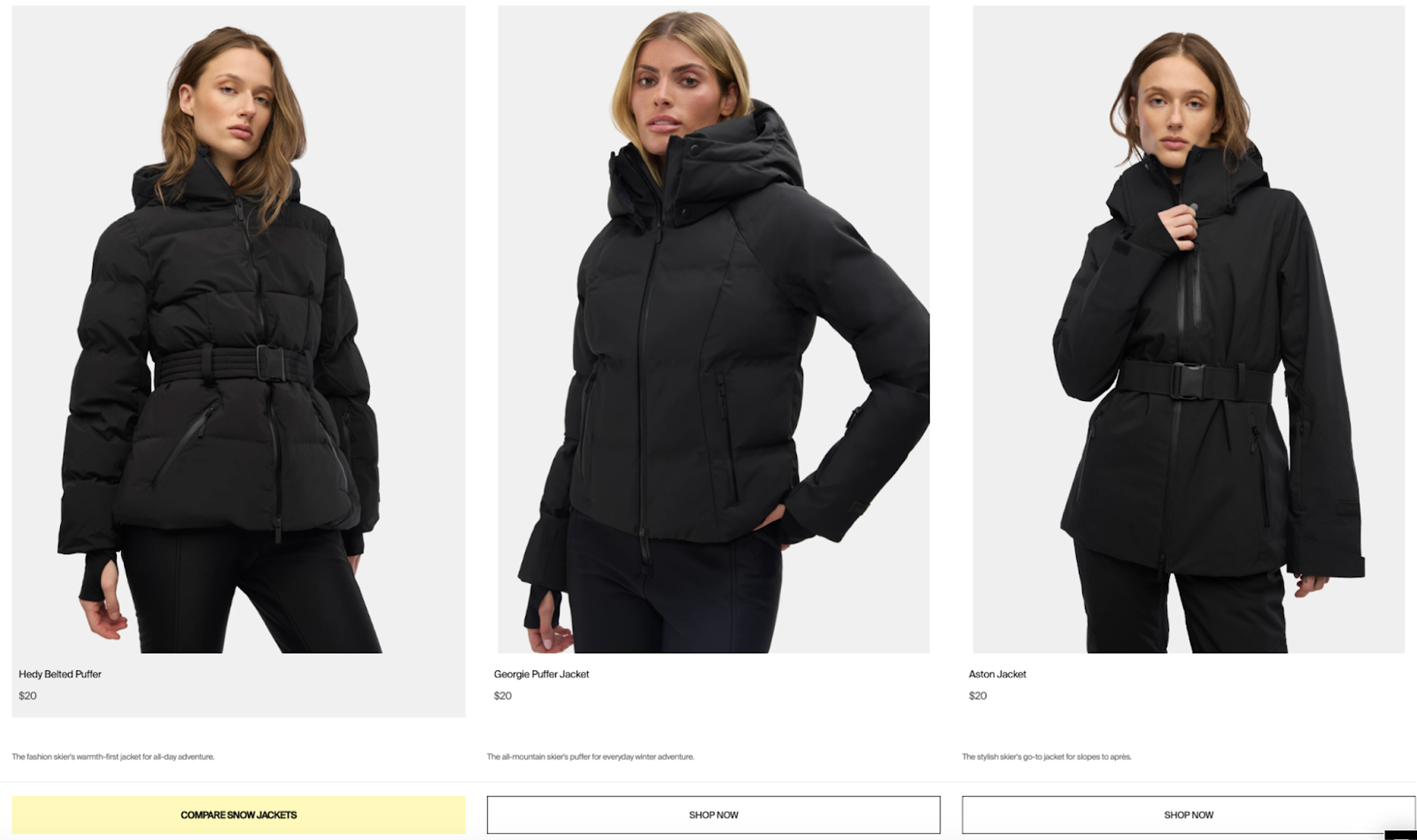 Halfdays product page