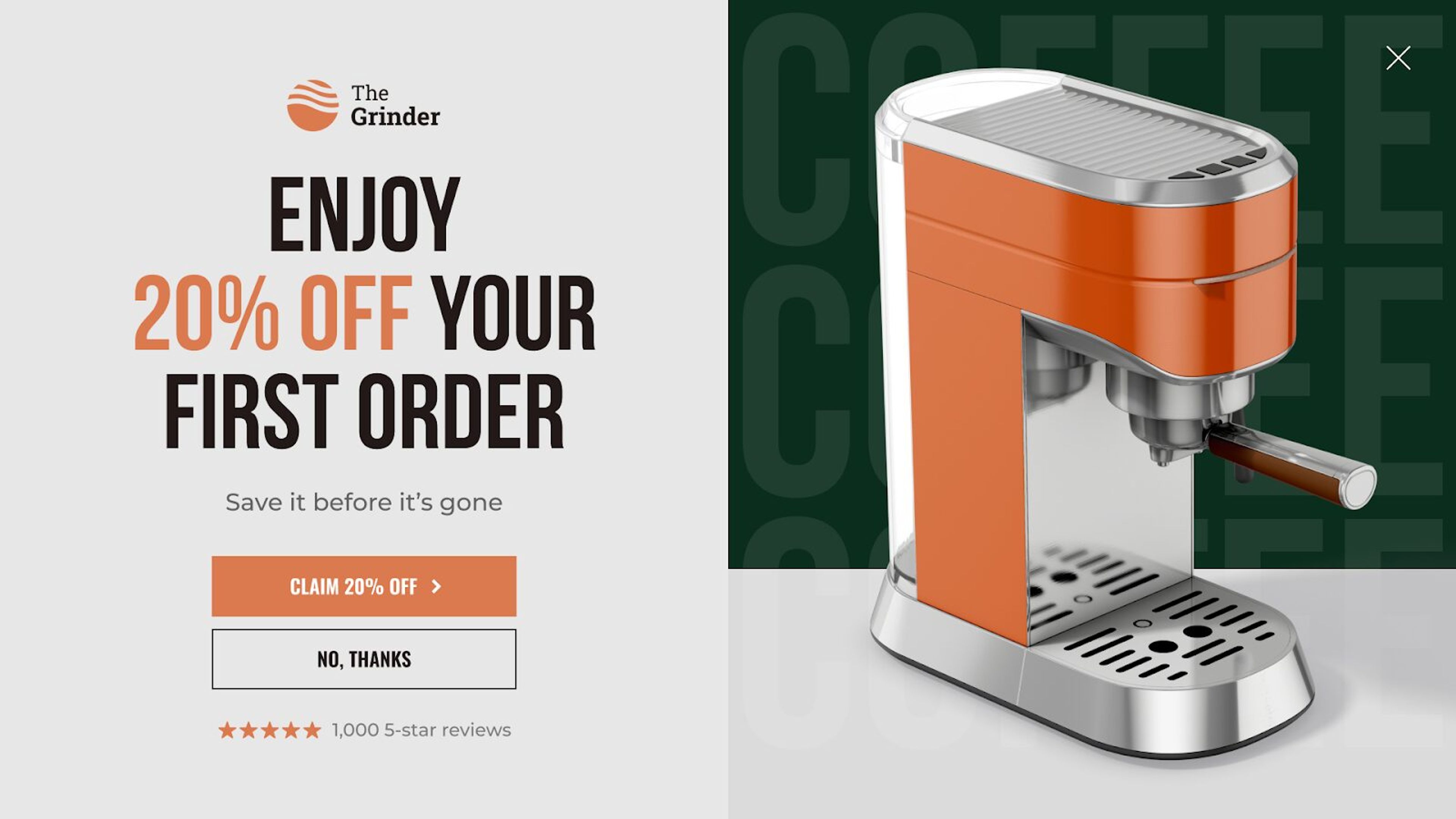 List building email popup to increase sales on Shopify