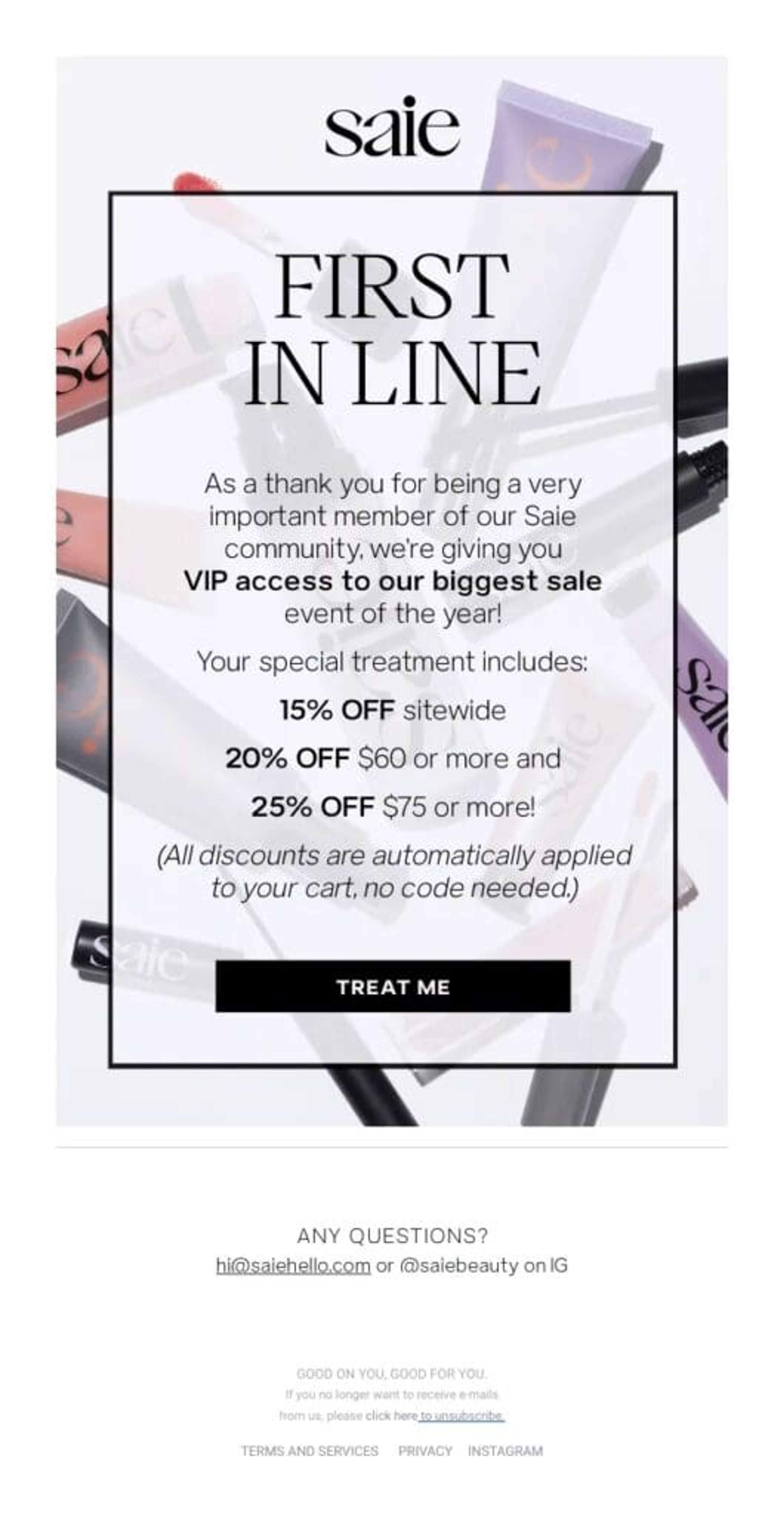 Membership and VIP discounts to lower customer retention.