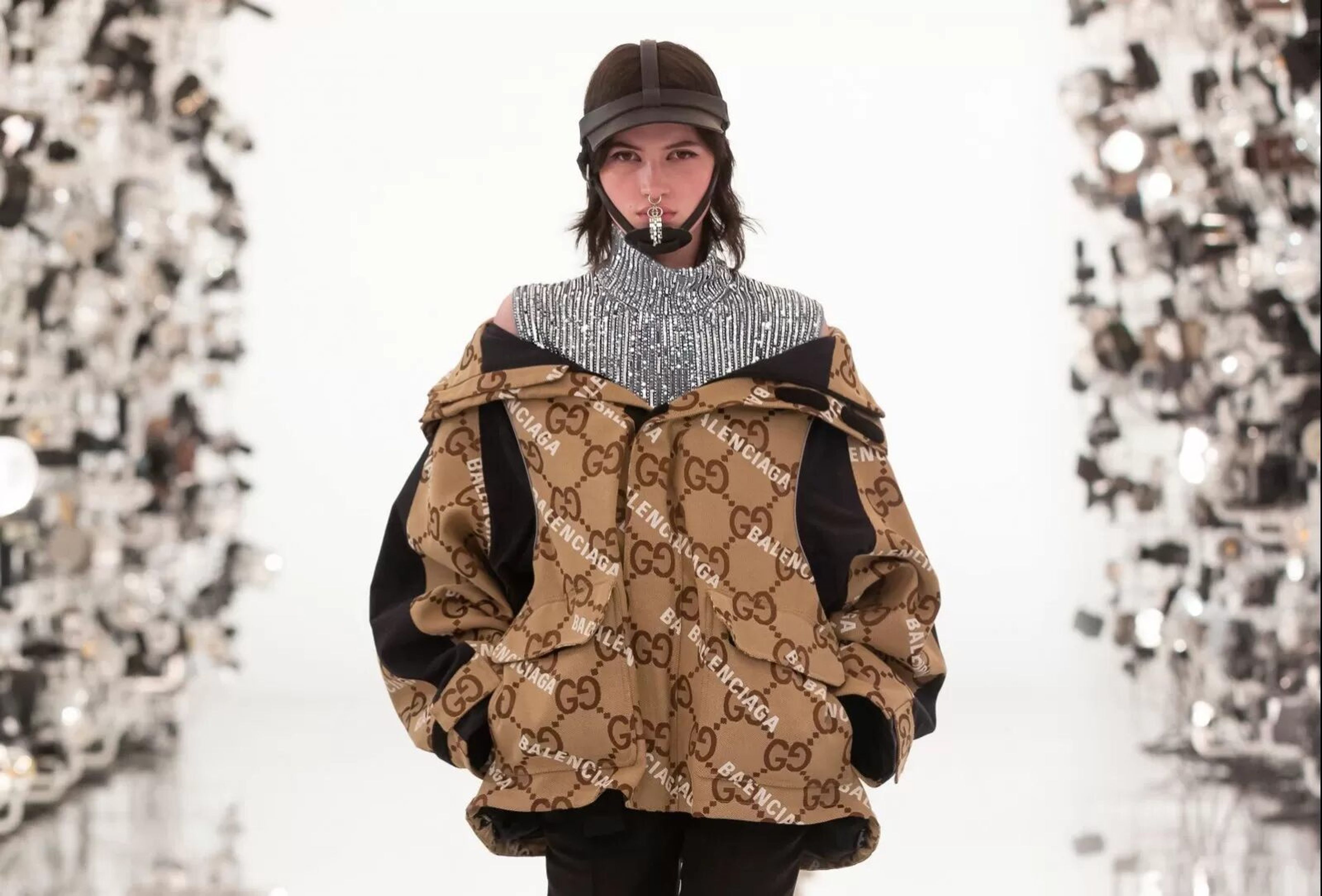 Gucci x Balenciaga fashion brand collaboration