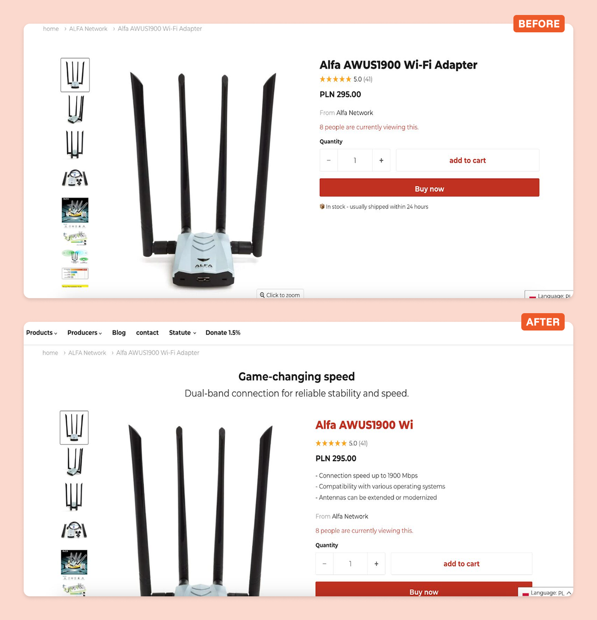 Sapsan Klan product page