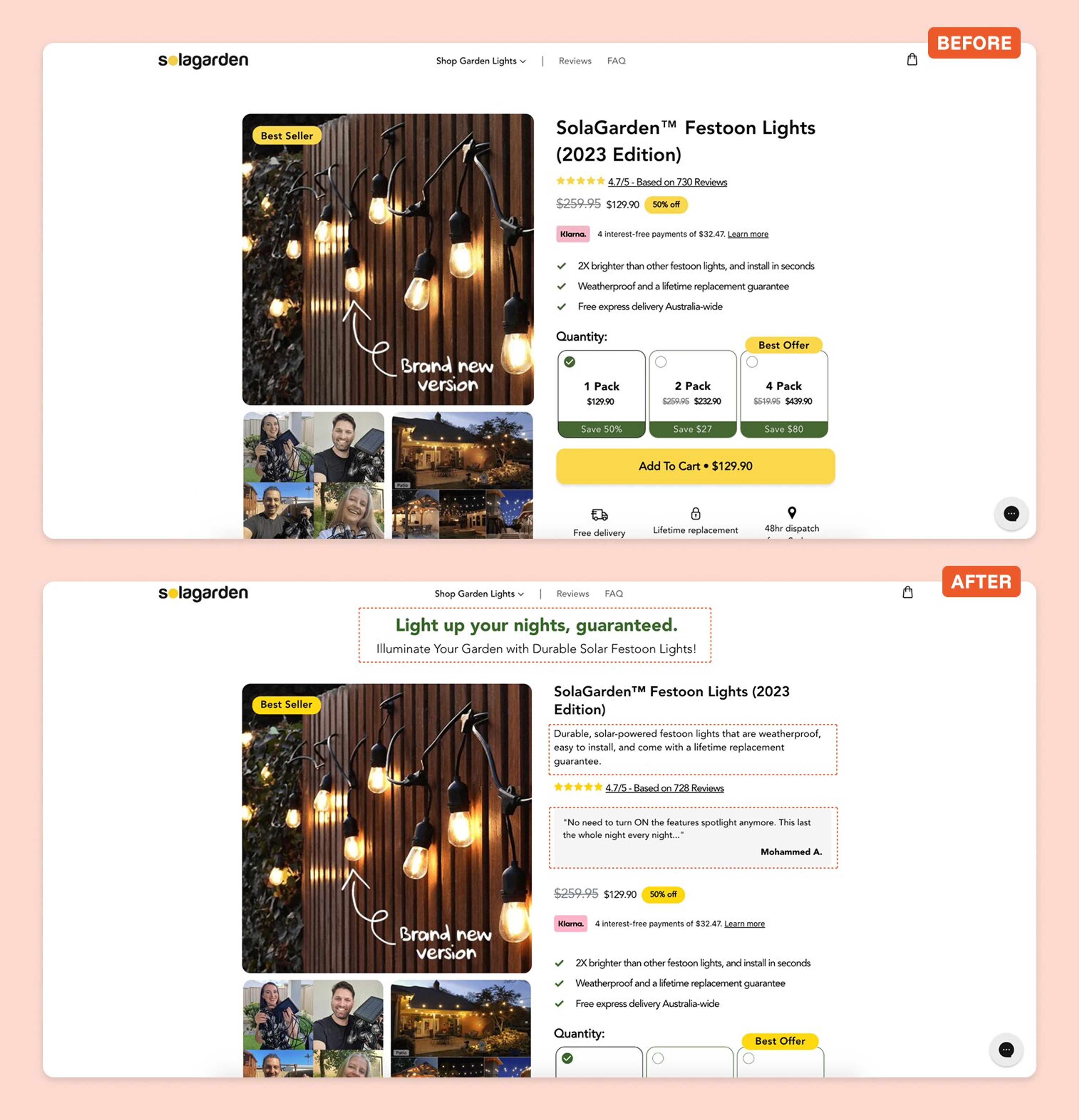 Solagarden leverage AI with OptiMonk's Smart Product Page Optimizer