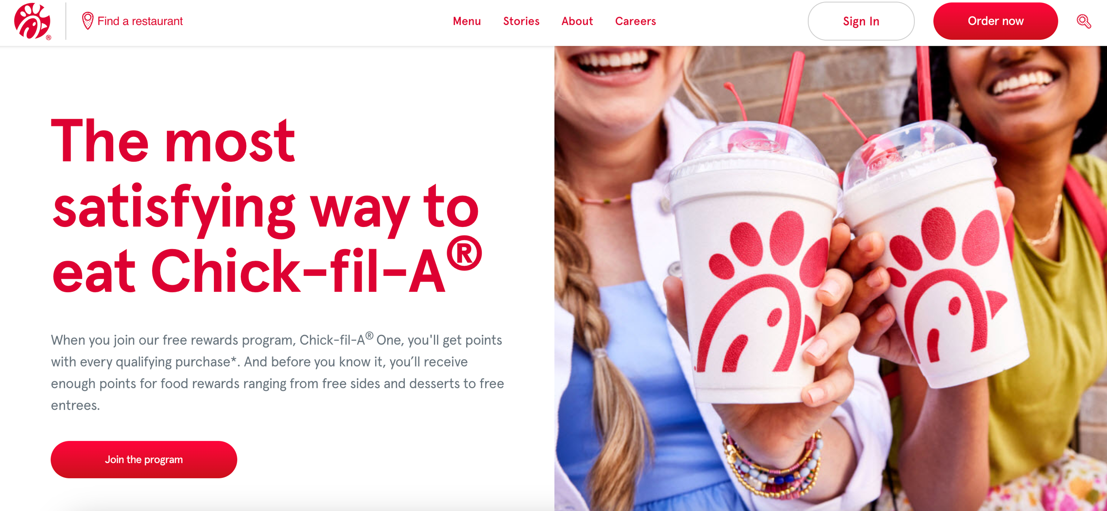 Chick-fil-A One loyalty program