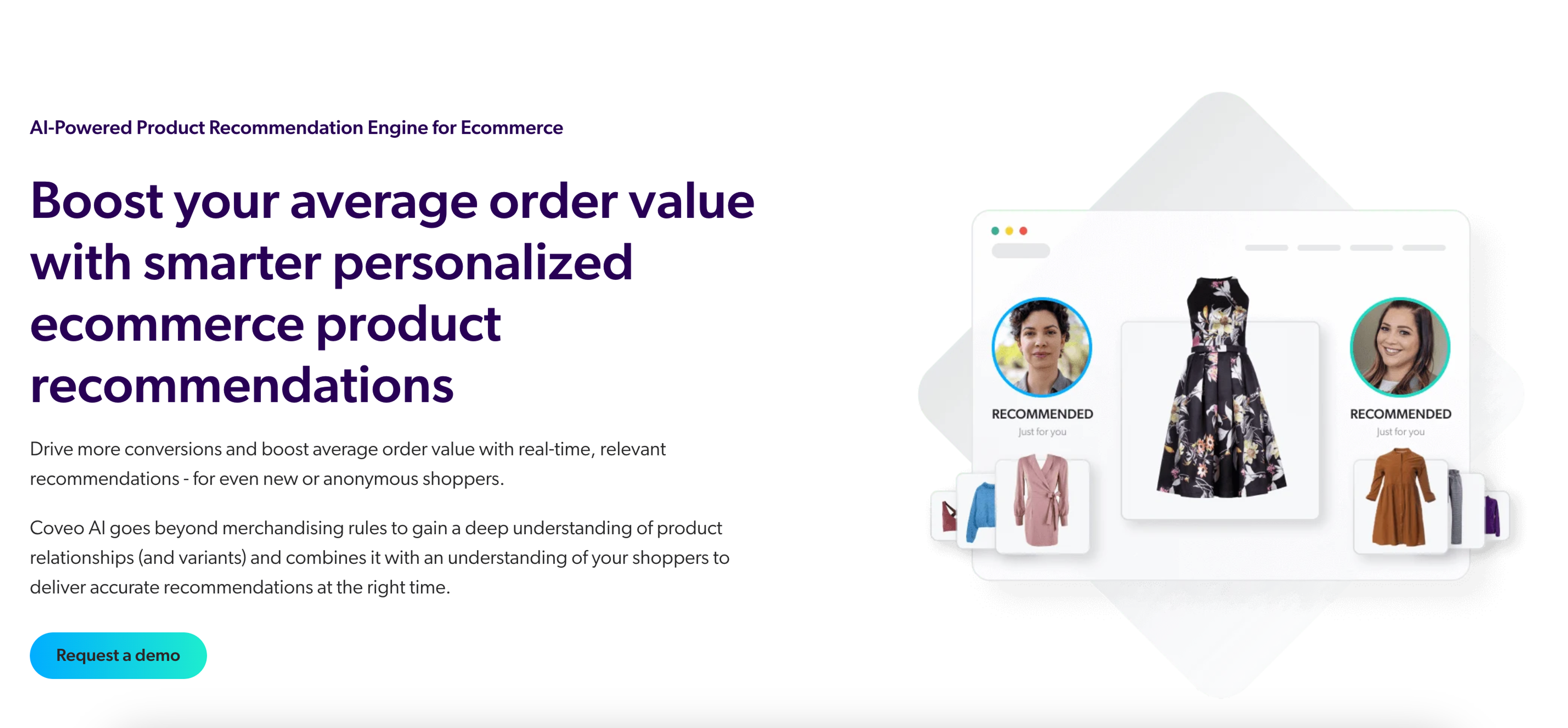 Coveo AI is a product recommendation tool for business seeking more revenue.