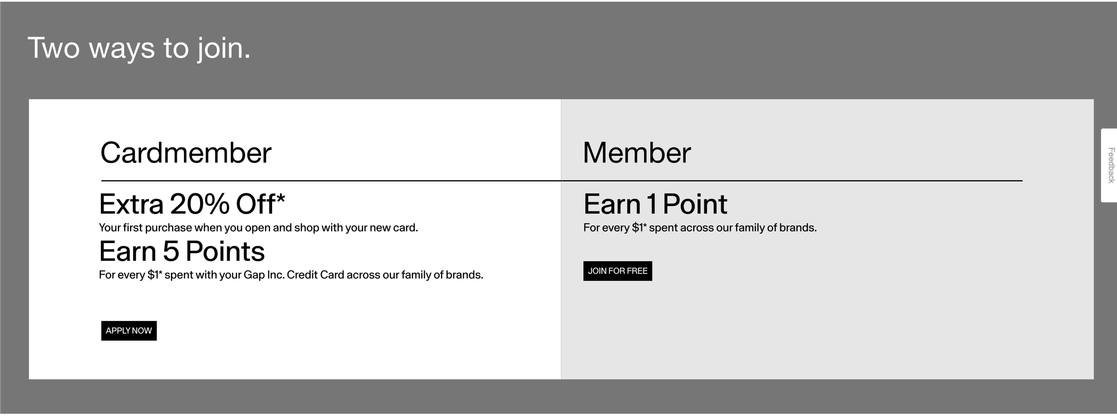 GAP Good Rewards isn’t your average points-for-purchases program.