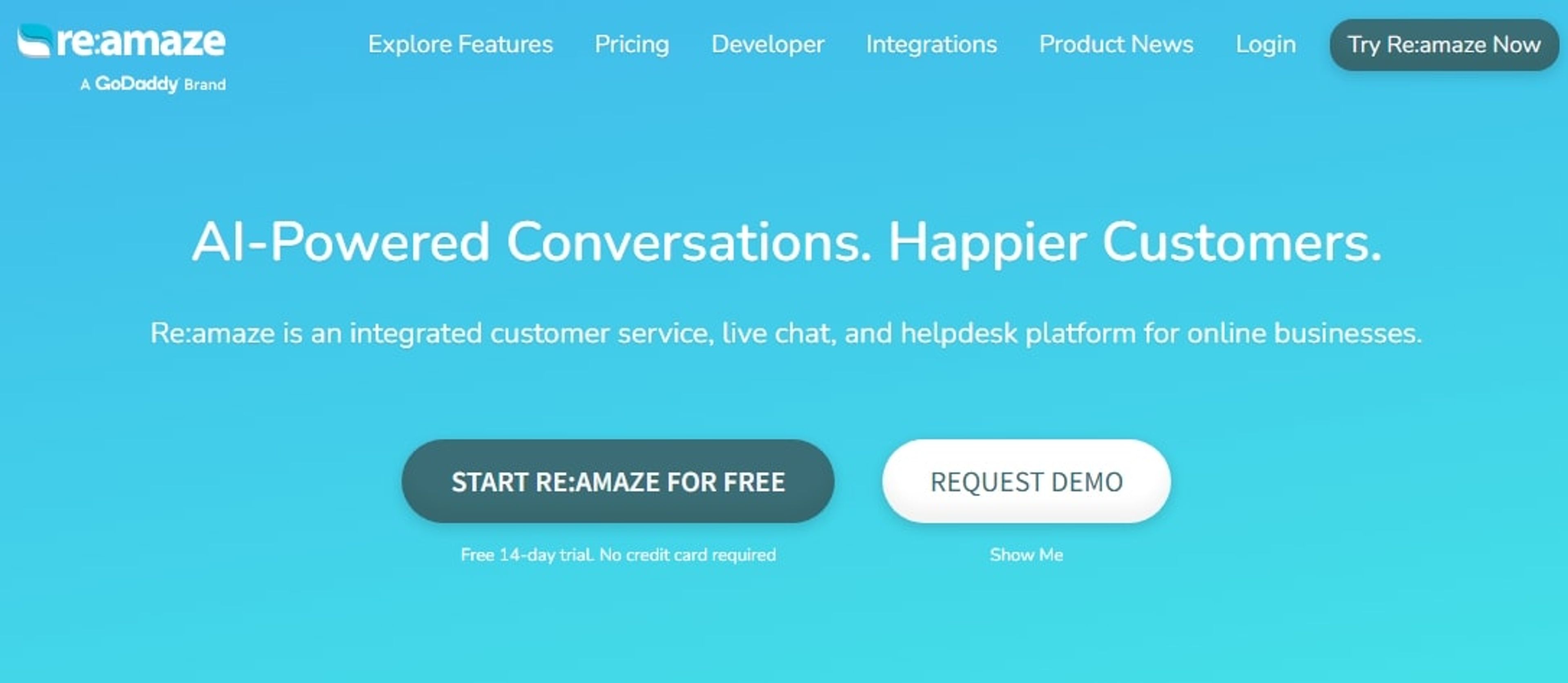 Re:amaze Shopify chatbot app