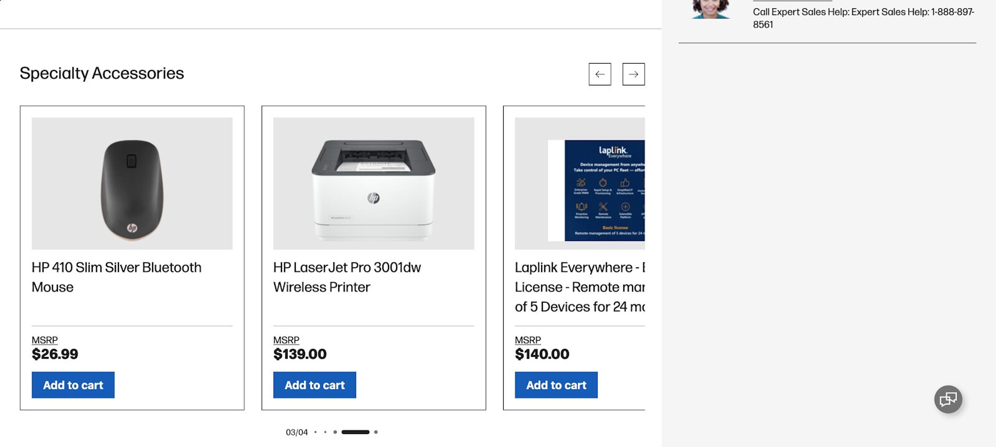 With a great pricing strategy you can help to increase average order value like HP.
