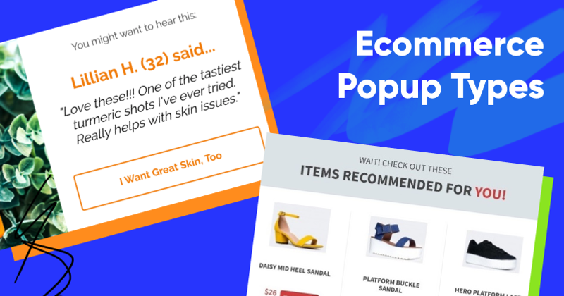 9 Types of Popups Every Ecommerce Store Should Have