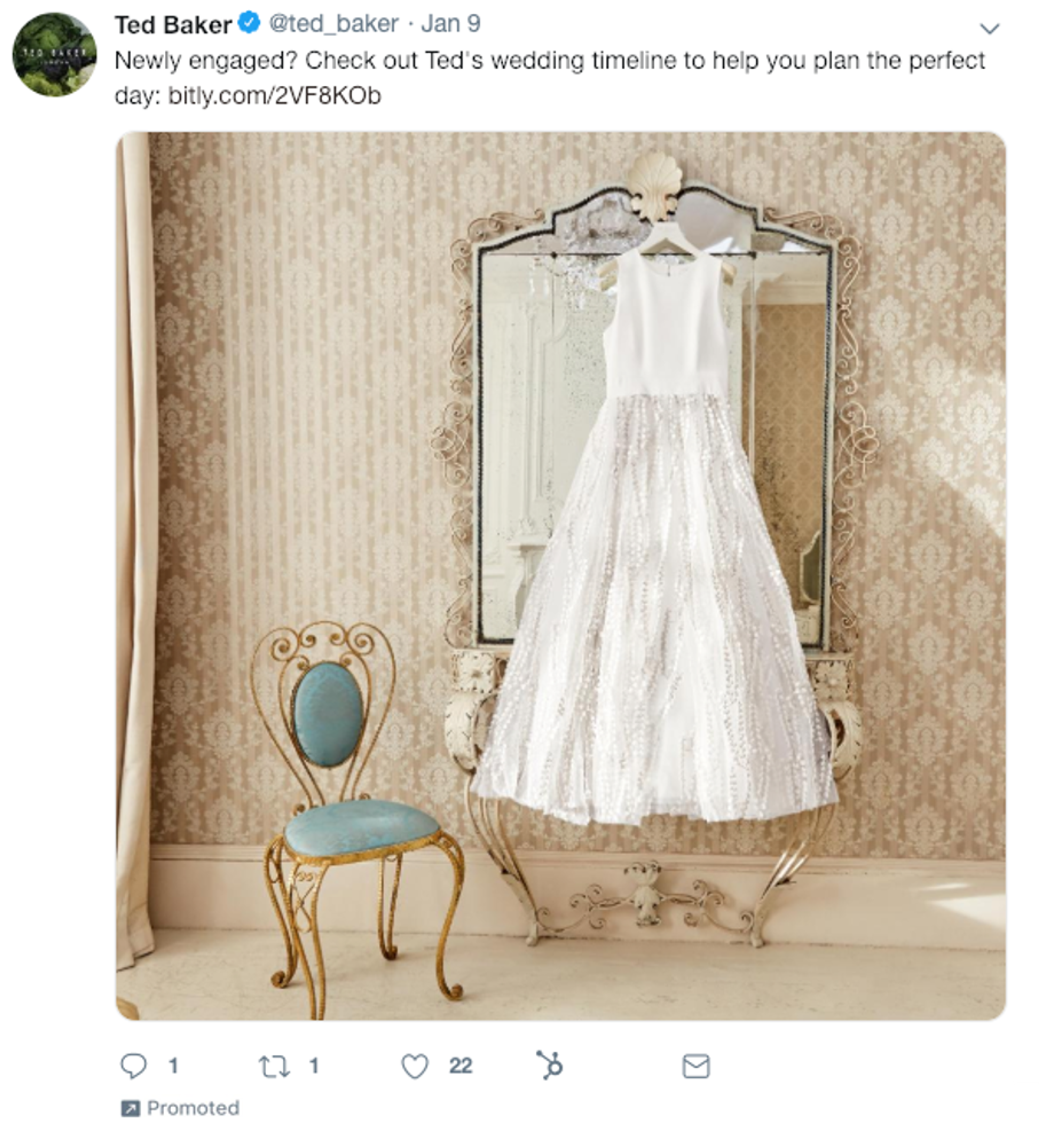 Ted Baker’s psychographic segmentation marketing campaign