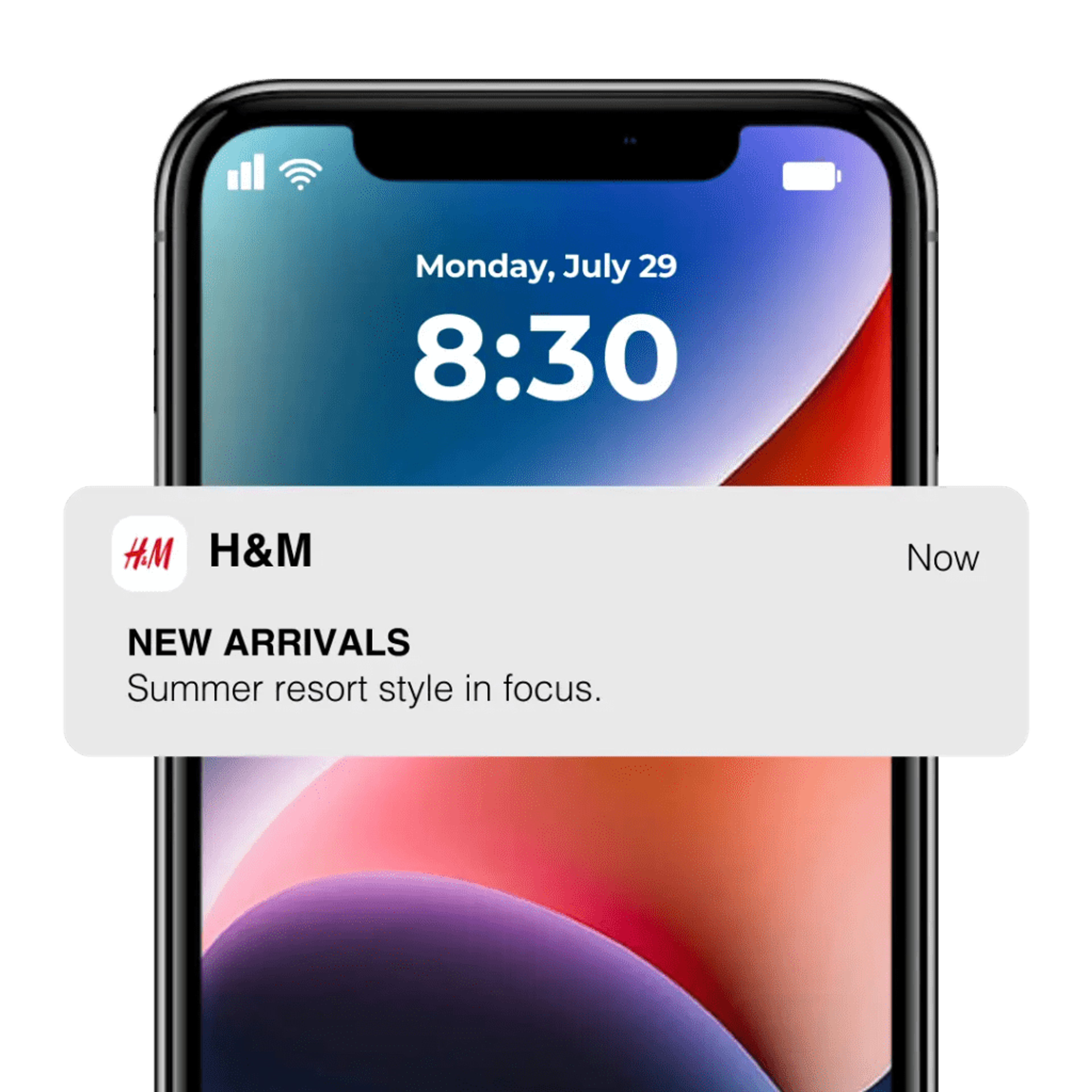 H&amp;M app users receive notifications about new arrivals